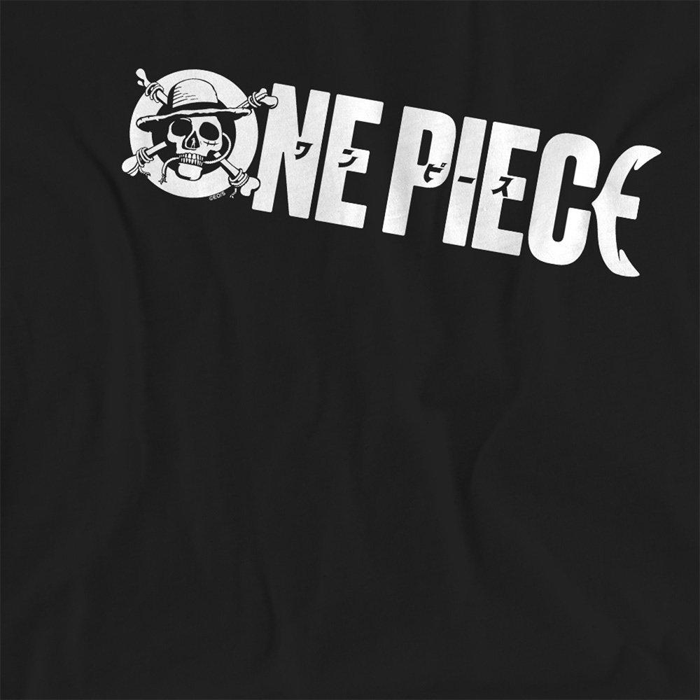 Black - One Piece - One Piece Mono Logo Ladies T Shirt Black - 2