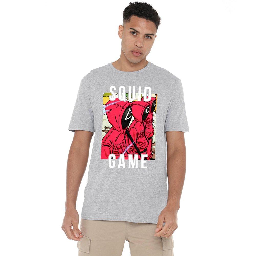 Grey - Squid Game - Squid Game - Season Three Guards Side Profile T-Sh - 1
