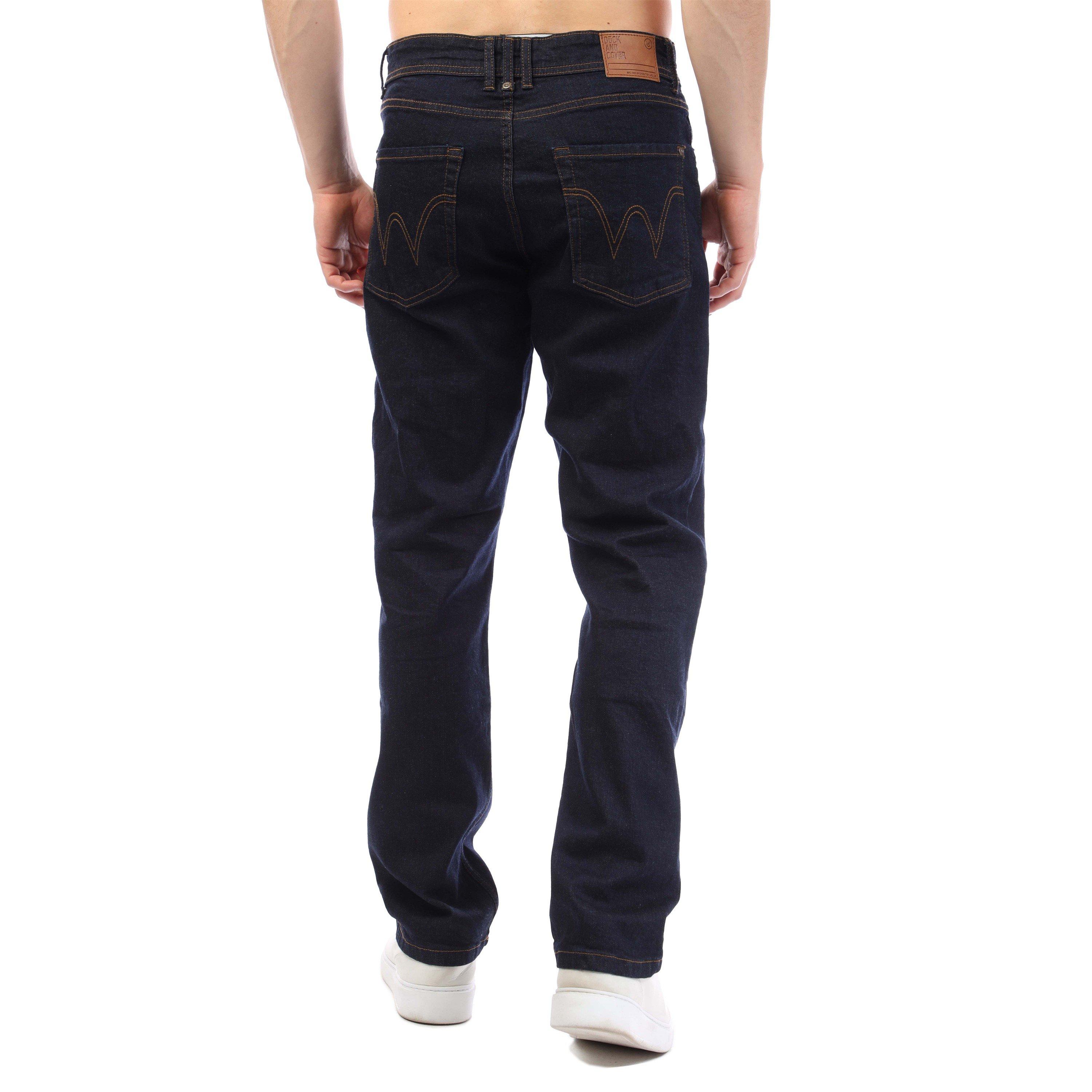 Blue - Duck and Cover - Hydras Straight-Fit Jean - 3