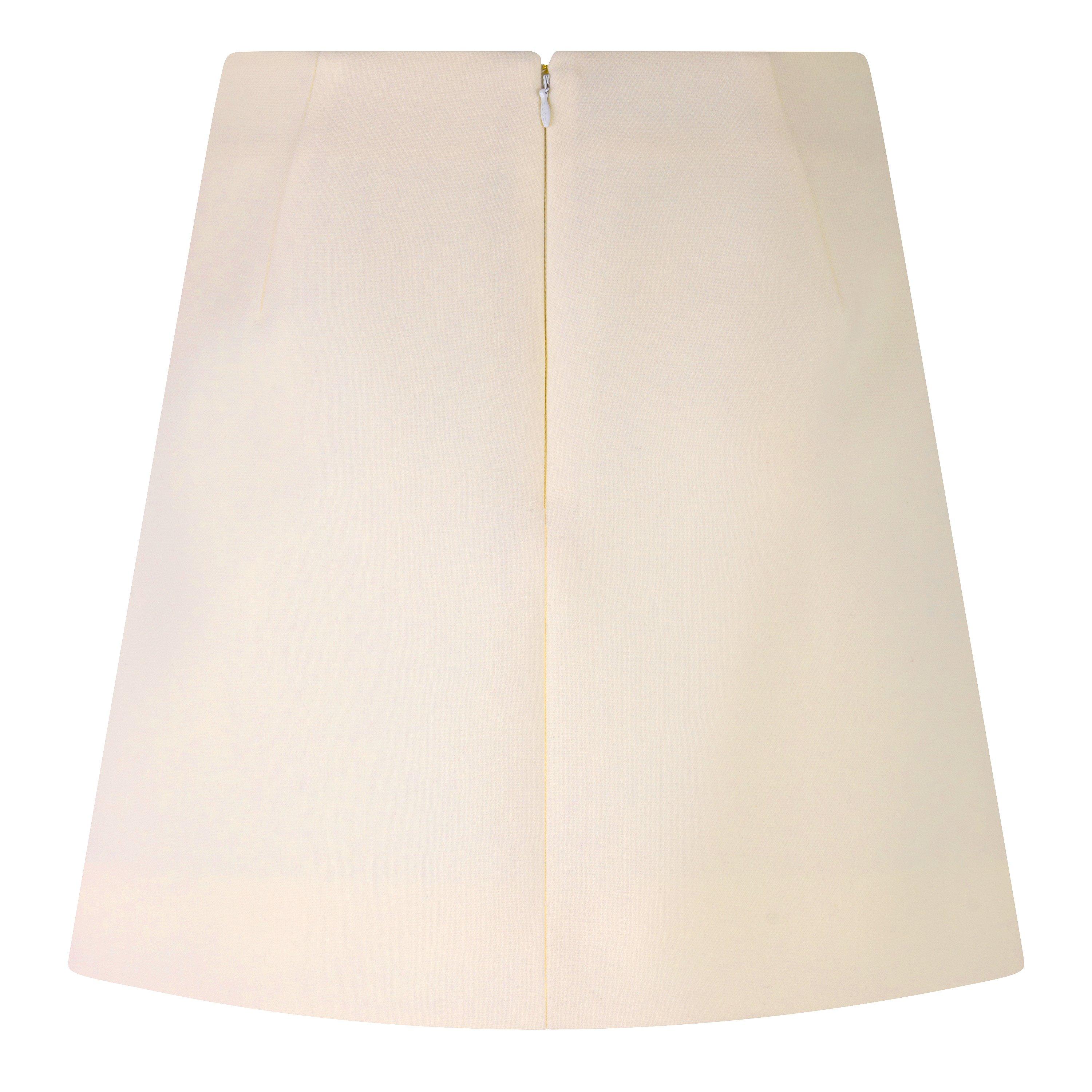 White Magnolia - Gucci - Gucci GG Btn Skirt Ld64 - 2