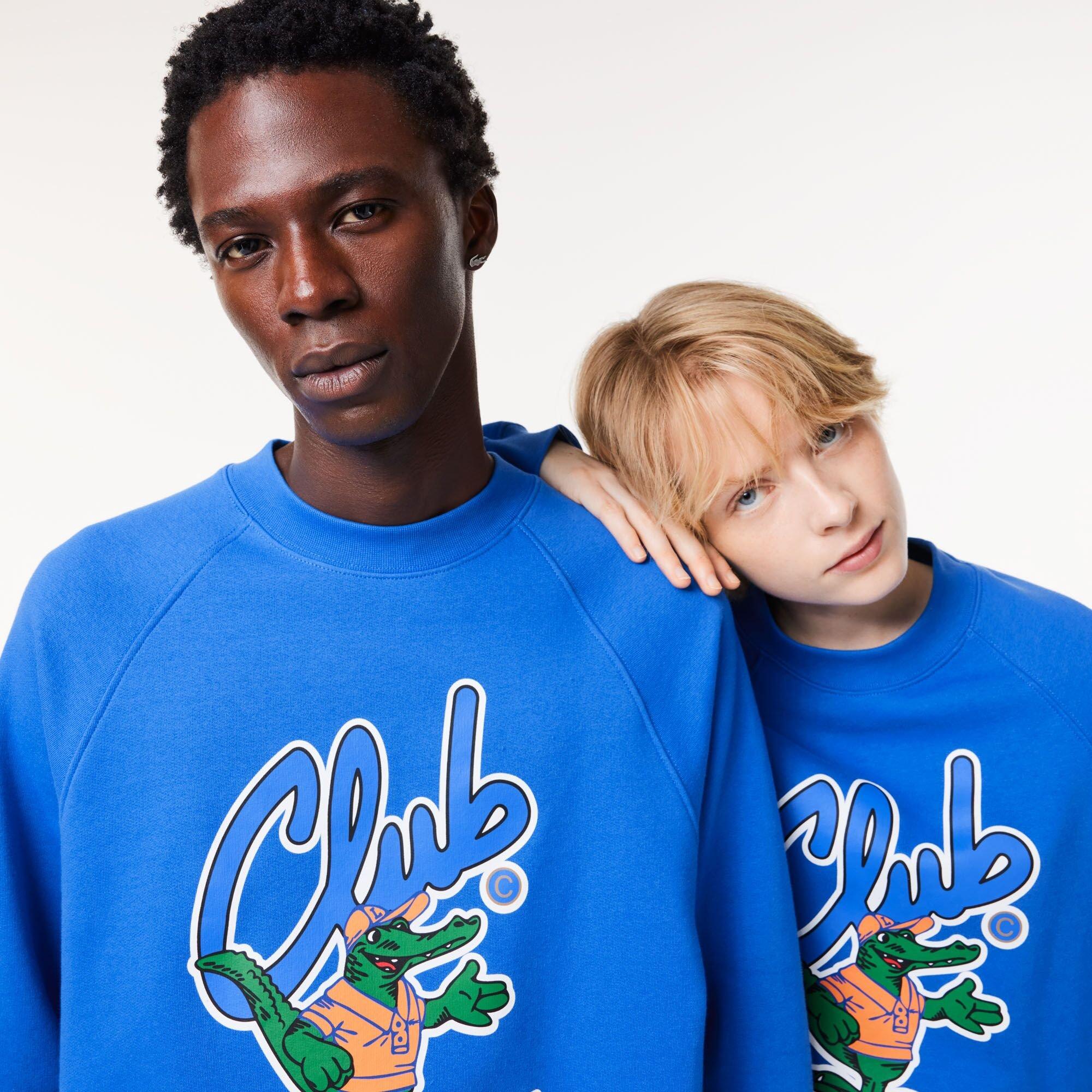 Hilo - Lacoste - Men's Printed Crew Neck Jumper - 2