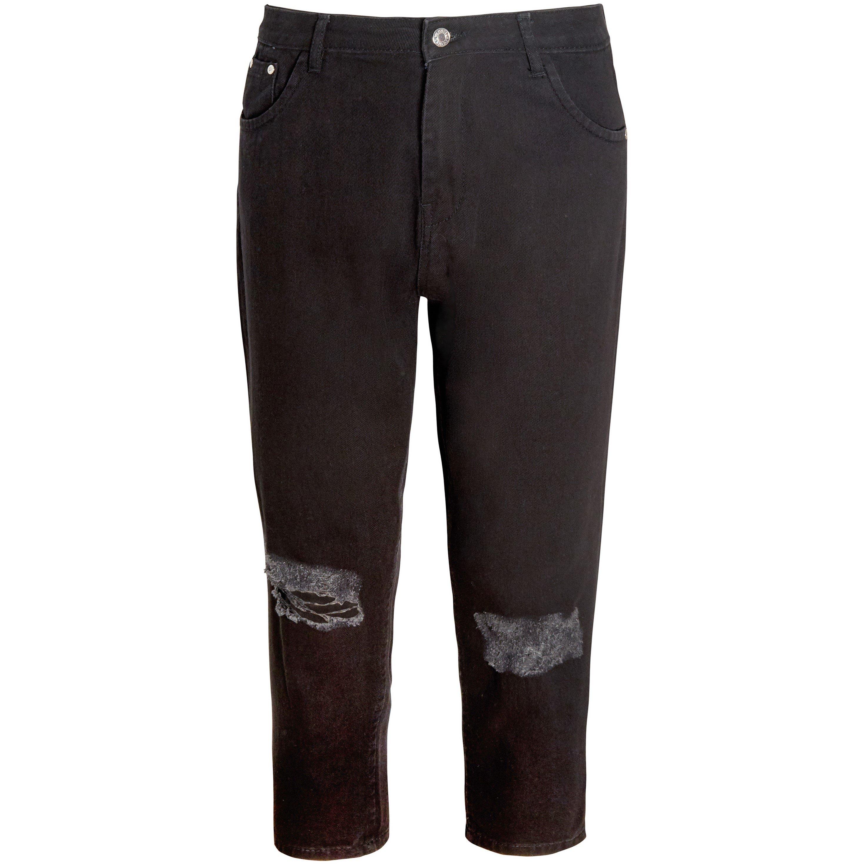 Black - Wednesday Girls - Women's Mom Jeans - 1