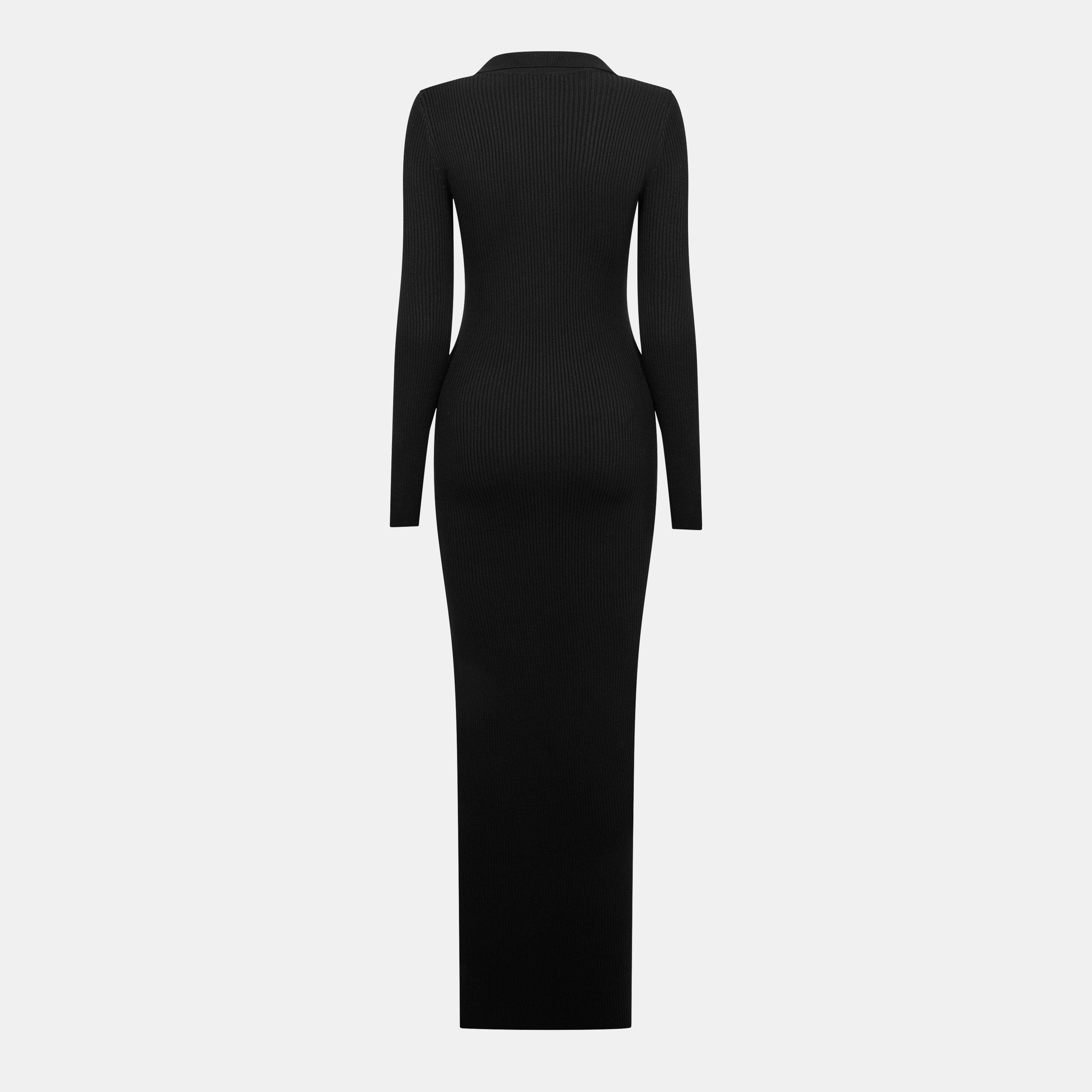 Black - Jack Wills - Polo Midi Dress - 2