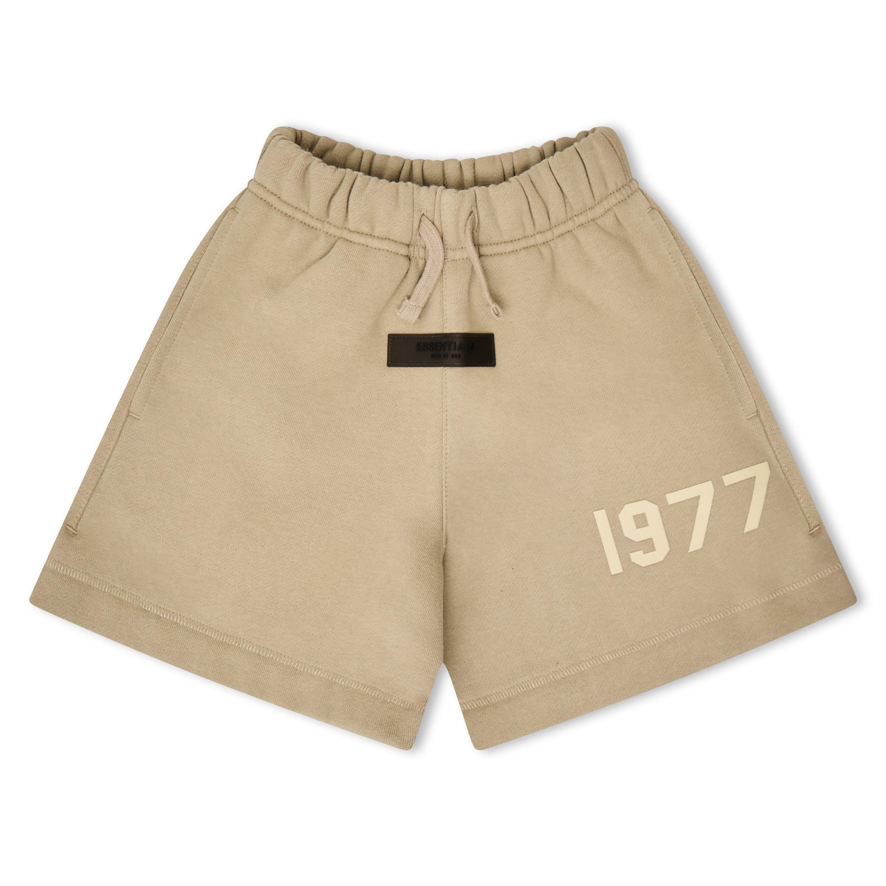 Fear Of God Essentials  Kids ' Fleece Jogger Shorts - Smoke - 8 Yrs