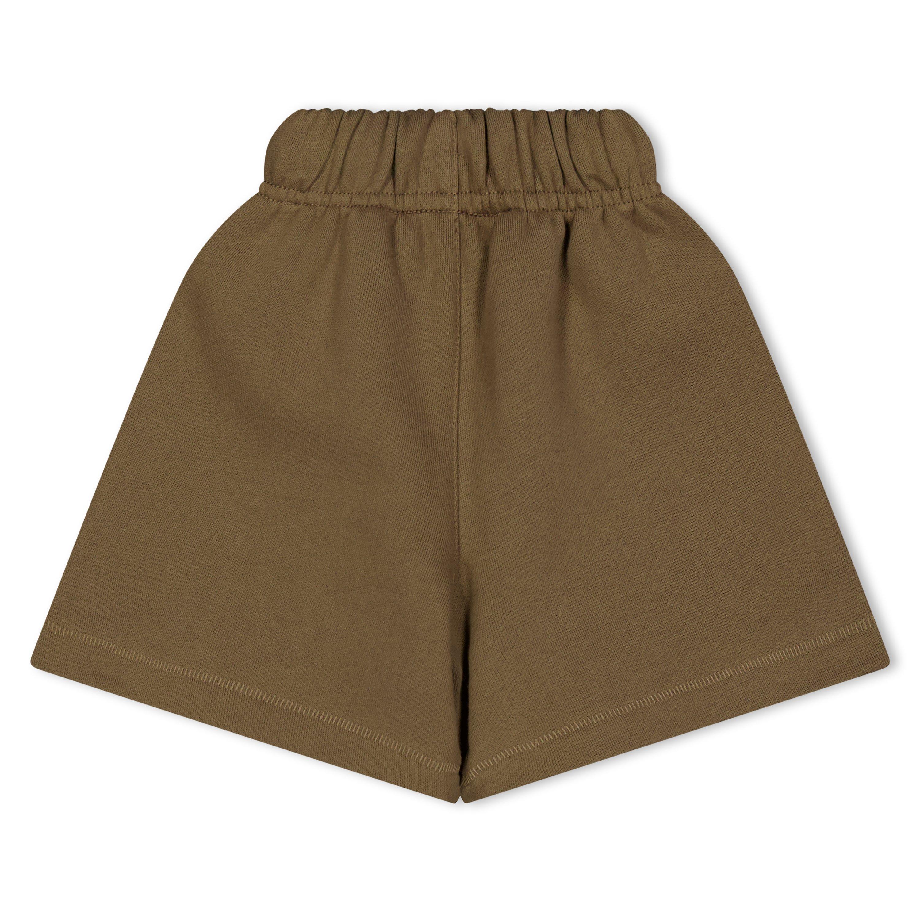 Wood - Fear Of God Essentials - Unisex Kids' Fleece Jogger Shorts - 2