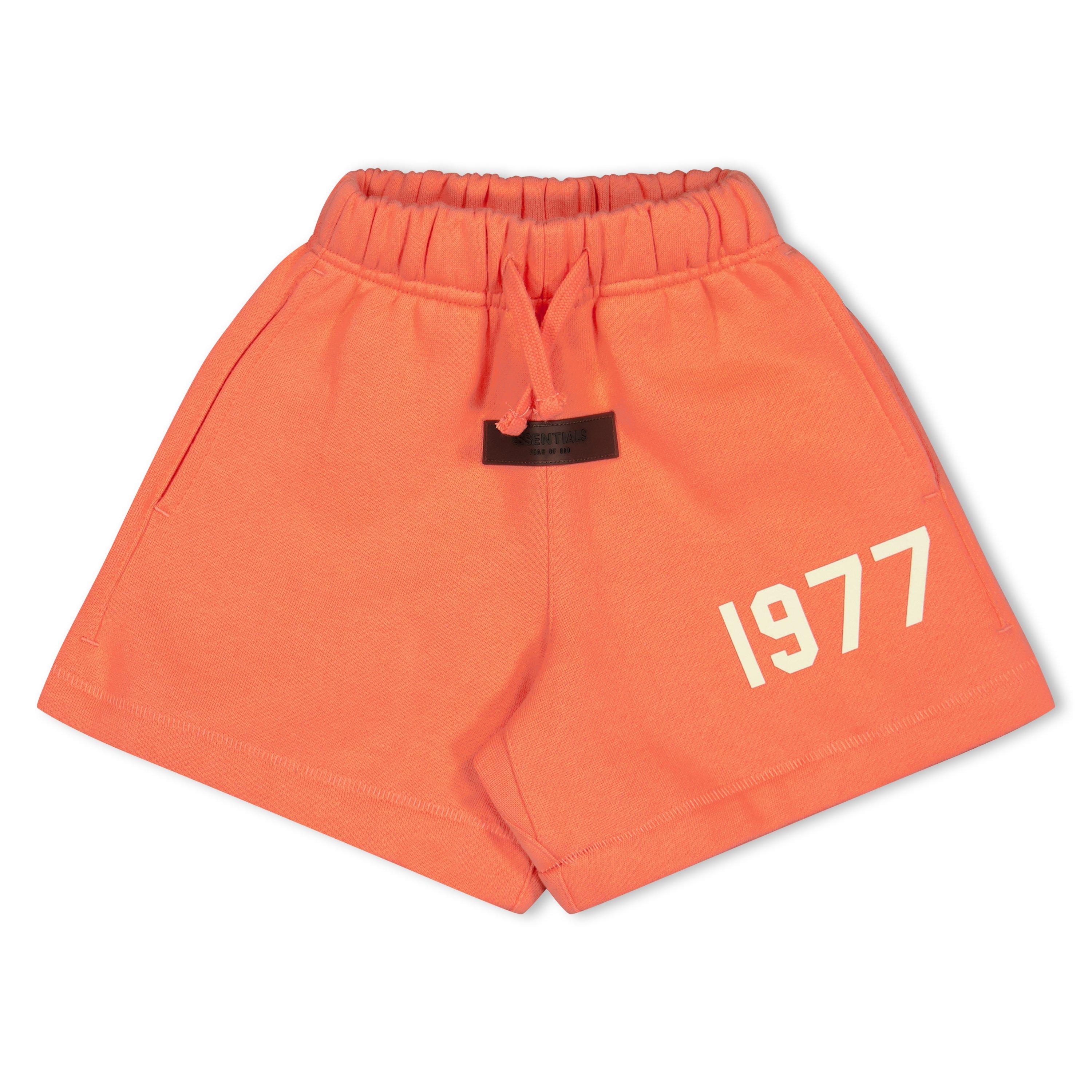 Fear Of God Essentials  Kids ' Fleece Jogger Shorts - Coral - 8 Yrs