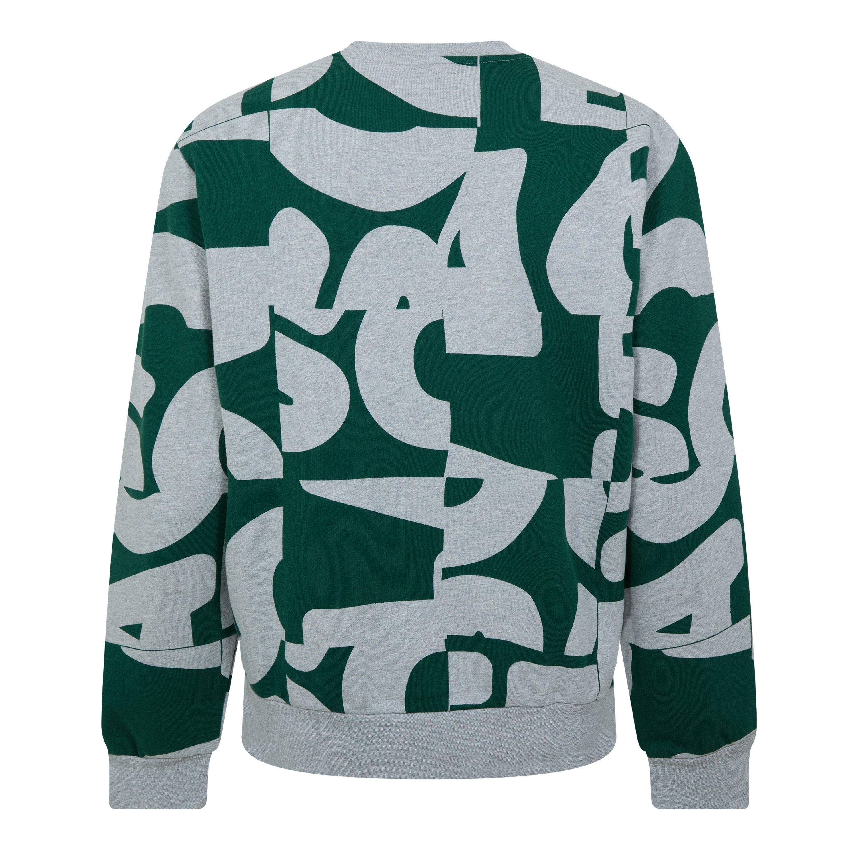 Heather Wall - Lacoste - Men's Letter Print Crew Neck Jumper - 7