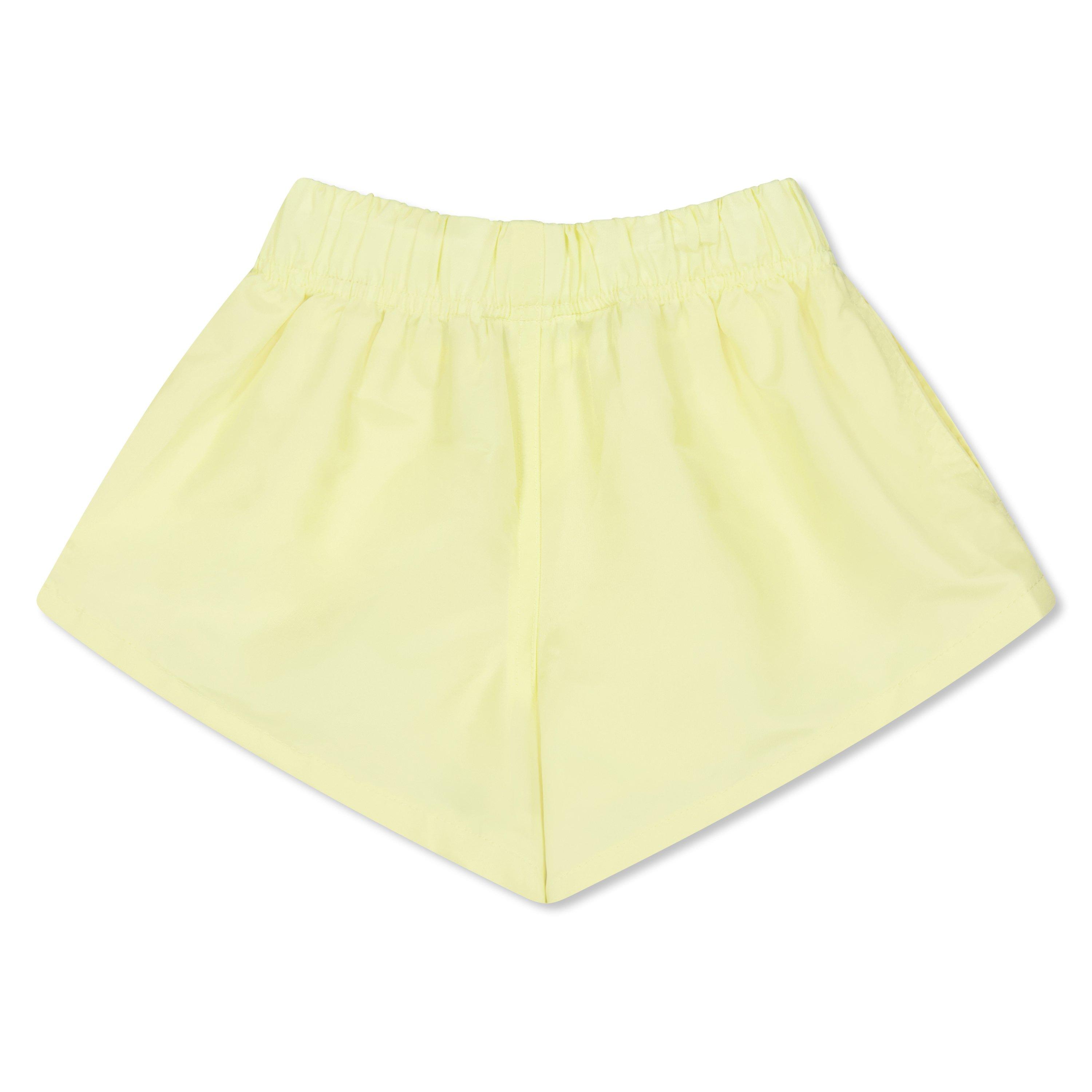 Fear Of God Essentials  Kids ' Fleece Jogger Shorts - Canary - 12 Yrs