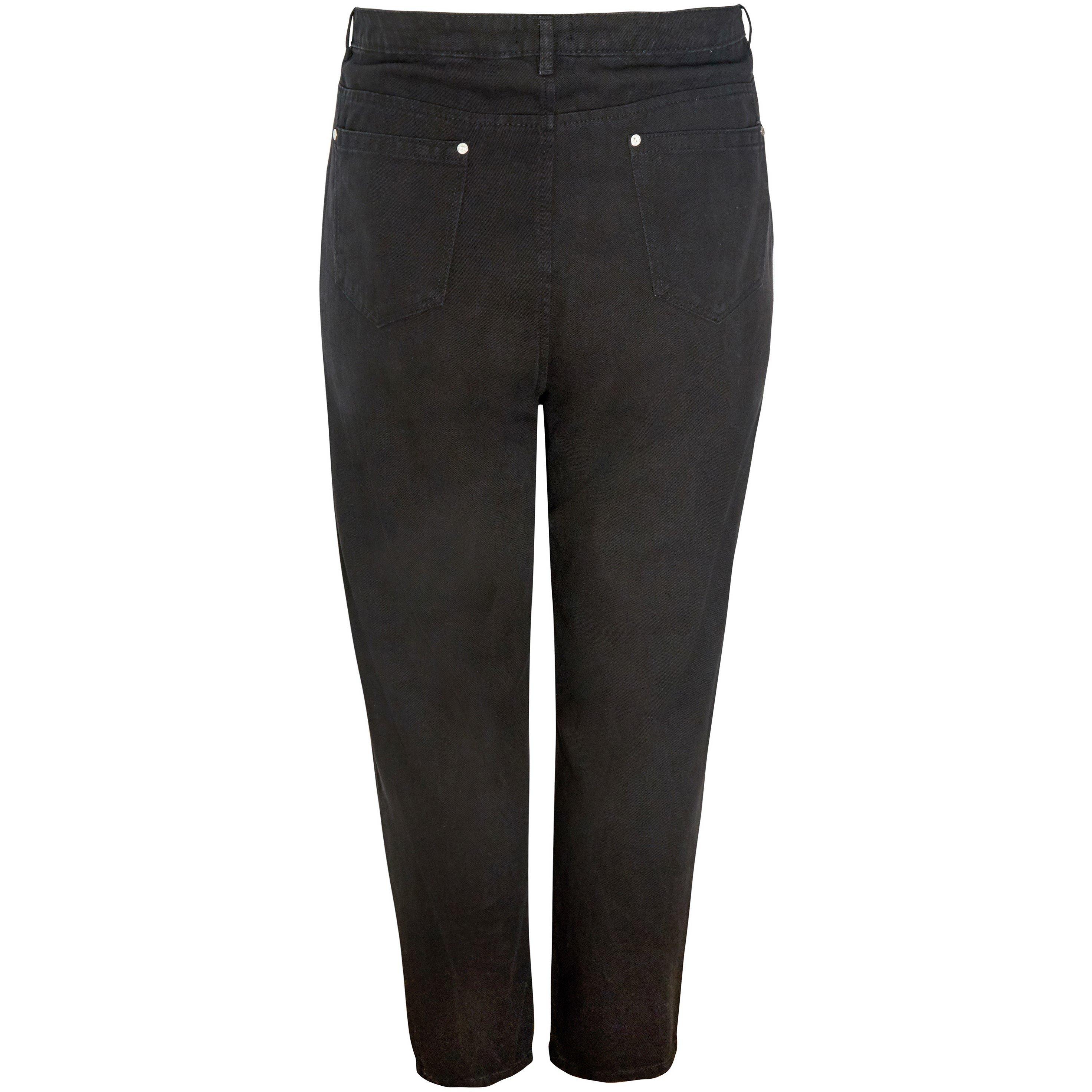 Noir - Wednesday Girls - Curve Mom Jeans - 2