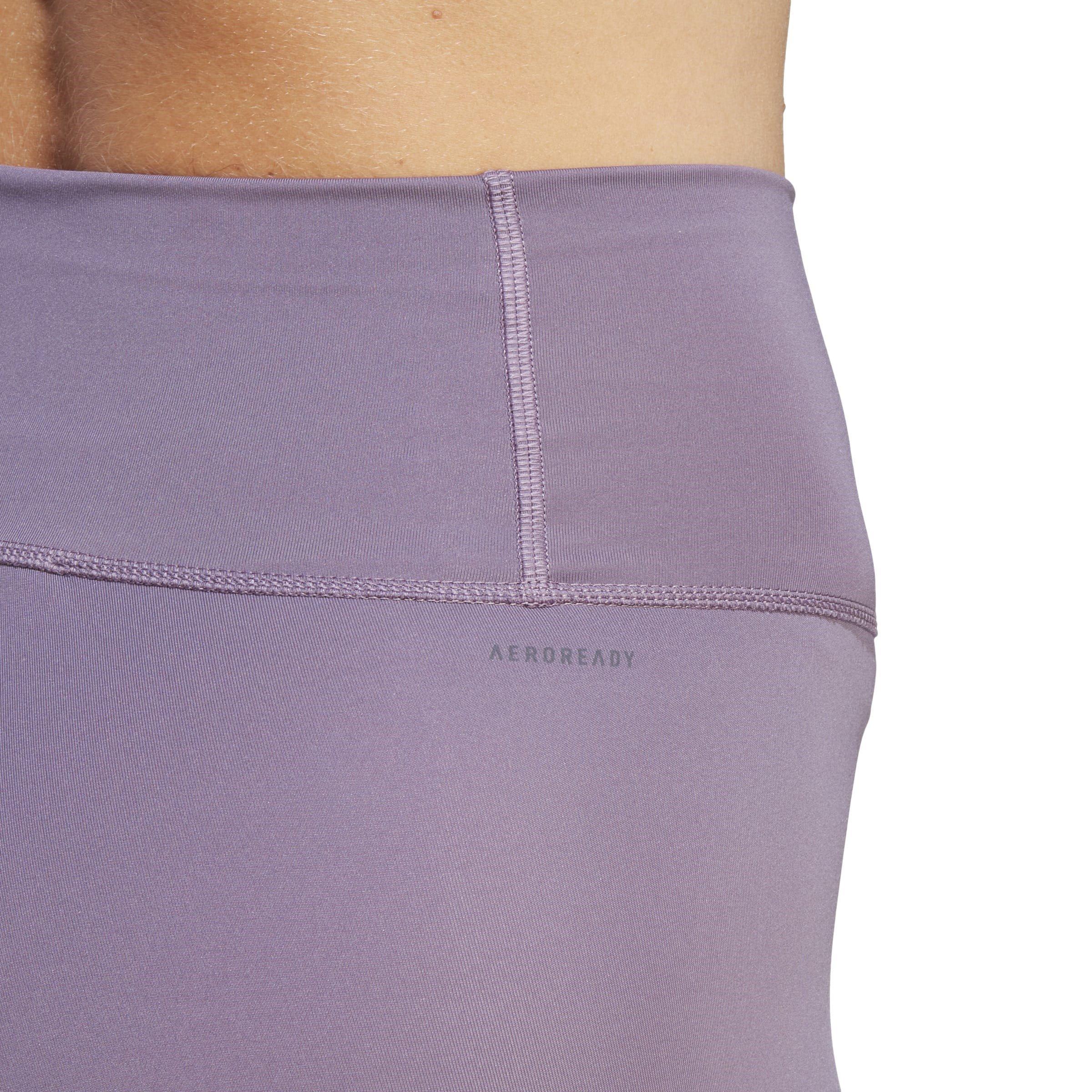 Violeta sombra - adidas - Optime Training Bike Short Leggings Womens - 6
