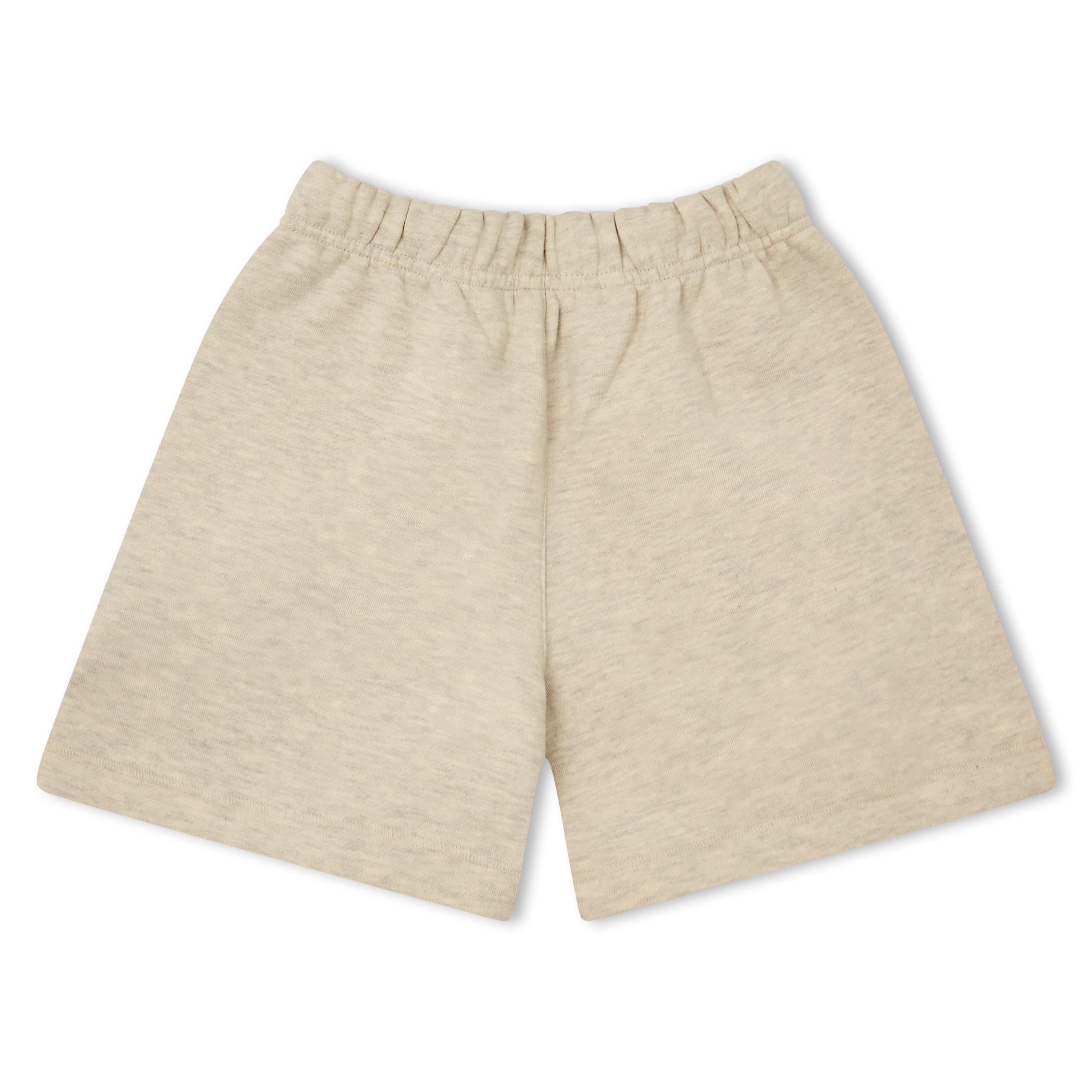 Light Oatmeal - Fear Of God Essentials - Unisex Kids' Fleece Jogger Shorts - 2