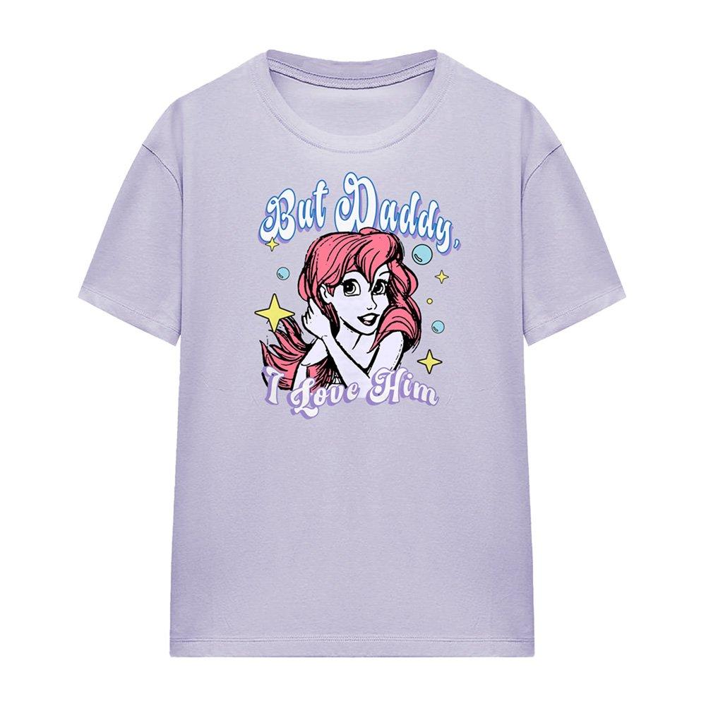 Lavender - Disney - Little Mermaid But Daddy I Love Him T-Shirt Soft - 4