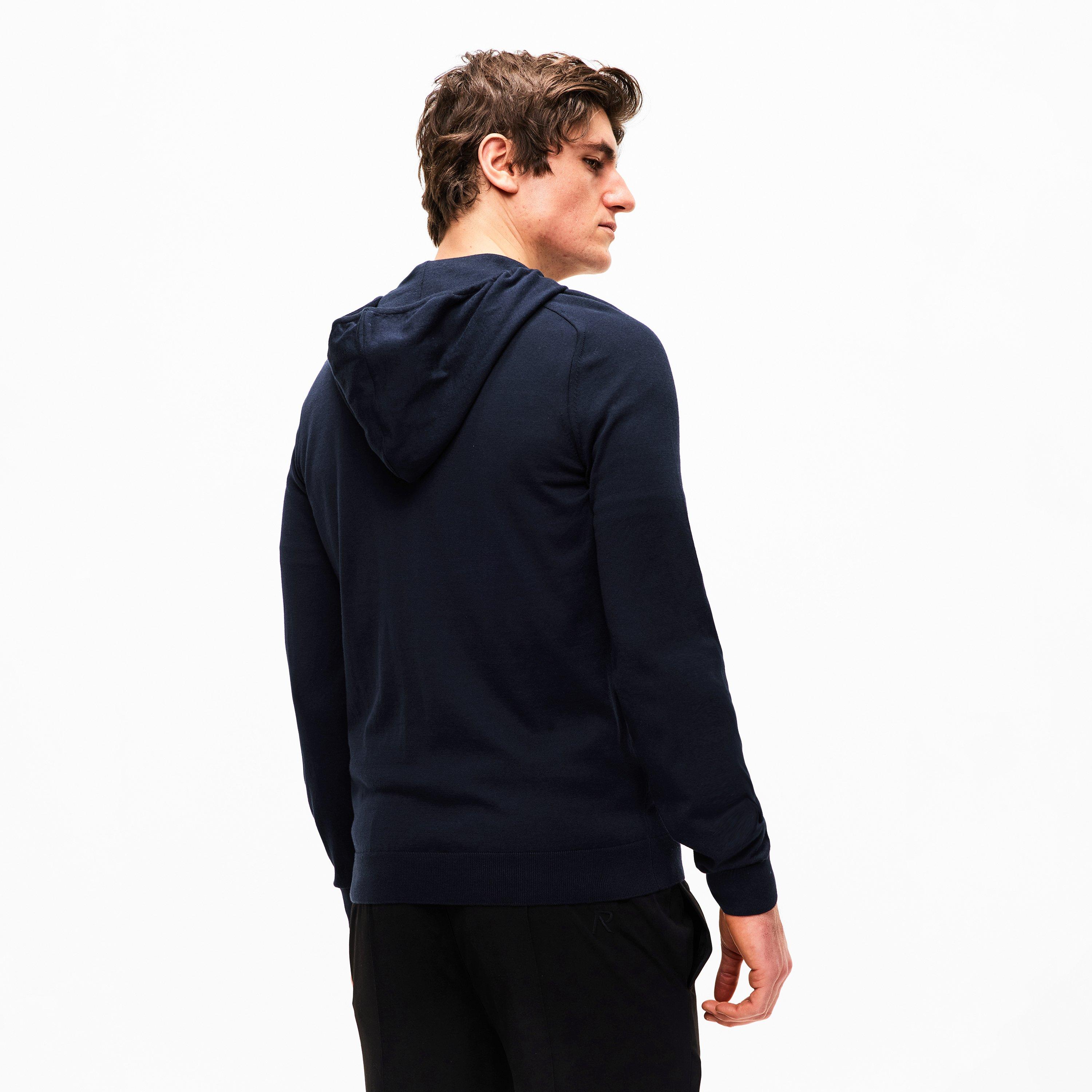 Navy 1 - Pal Zileri - Pal Knt Zip Hoody Sn62 - 4