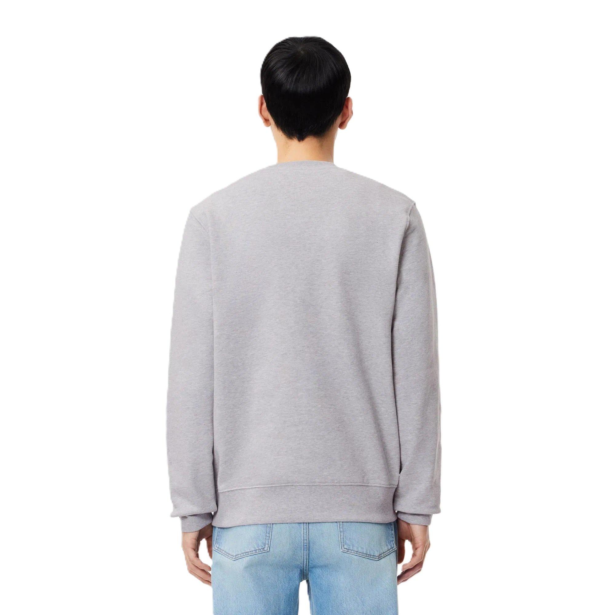 Silver Chine - Lacoste - Men's Logo Crew Neck Jumper - 2