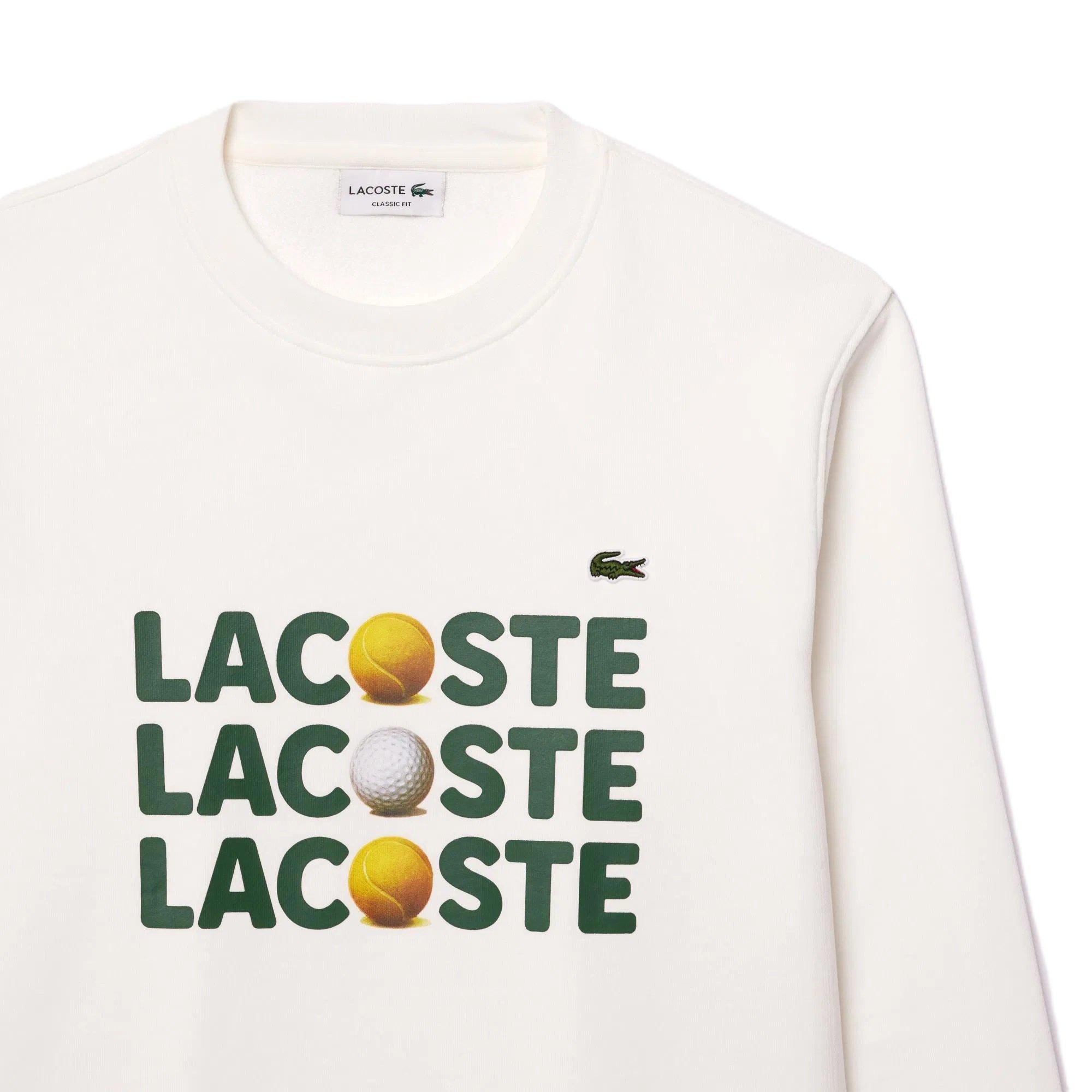 Farinha - Lacoste - Men's Logo Crew Neck Jumper - 2