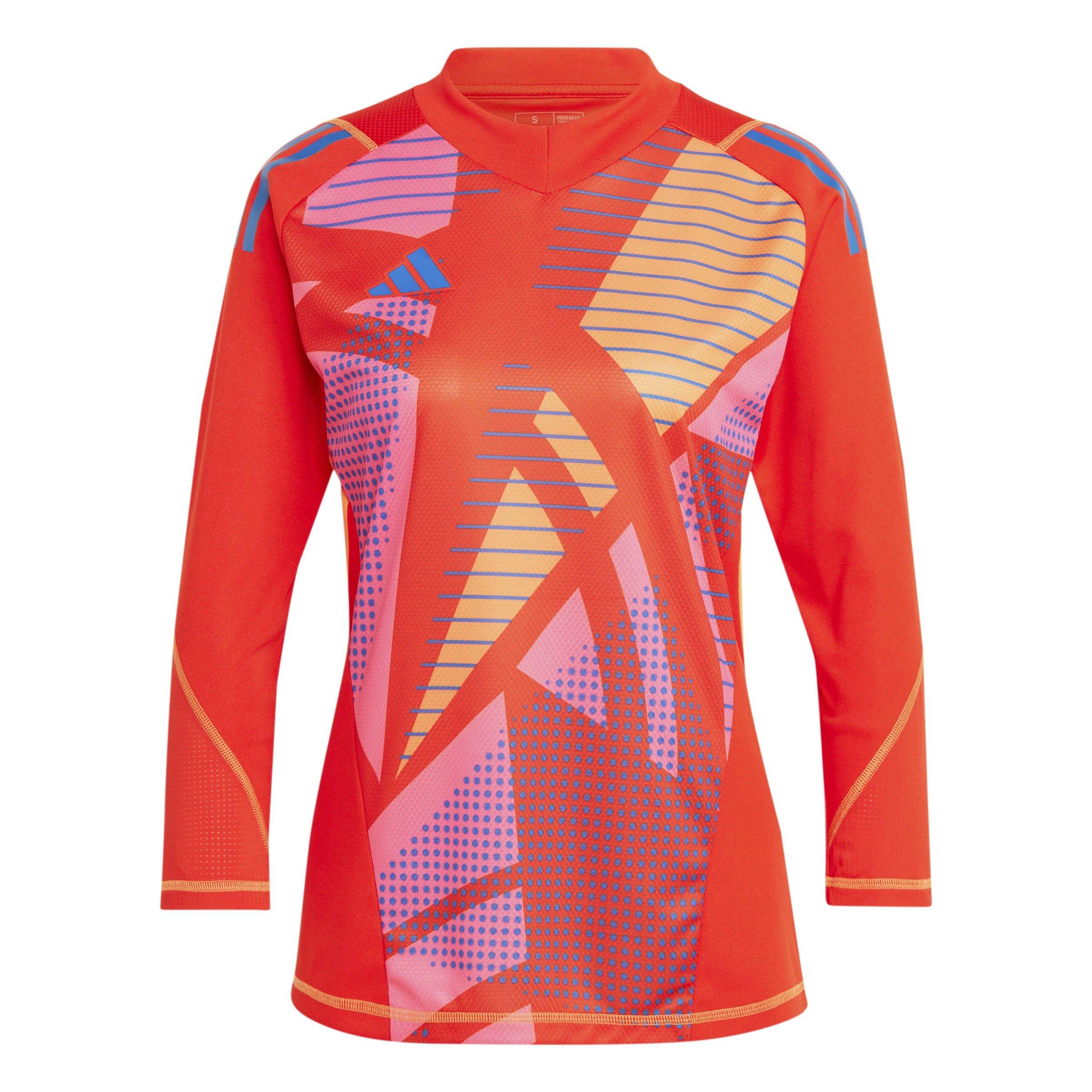 Adidas Women's 24 Pro Long Sleeve Goalkeeper Shirt - Red - 16 (XL)