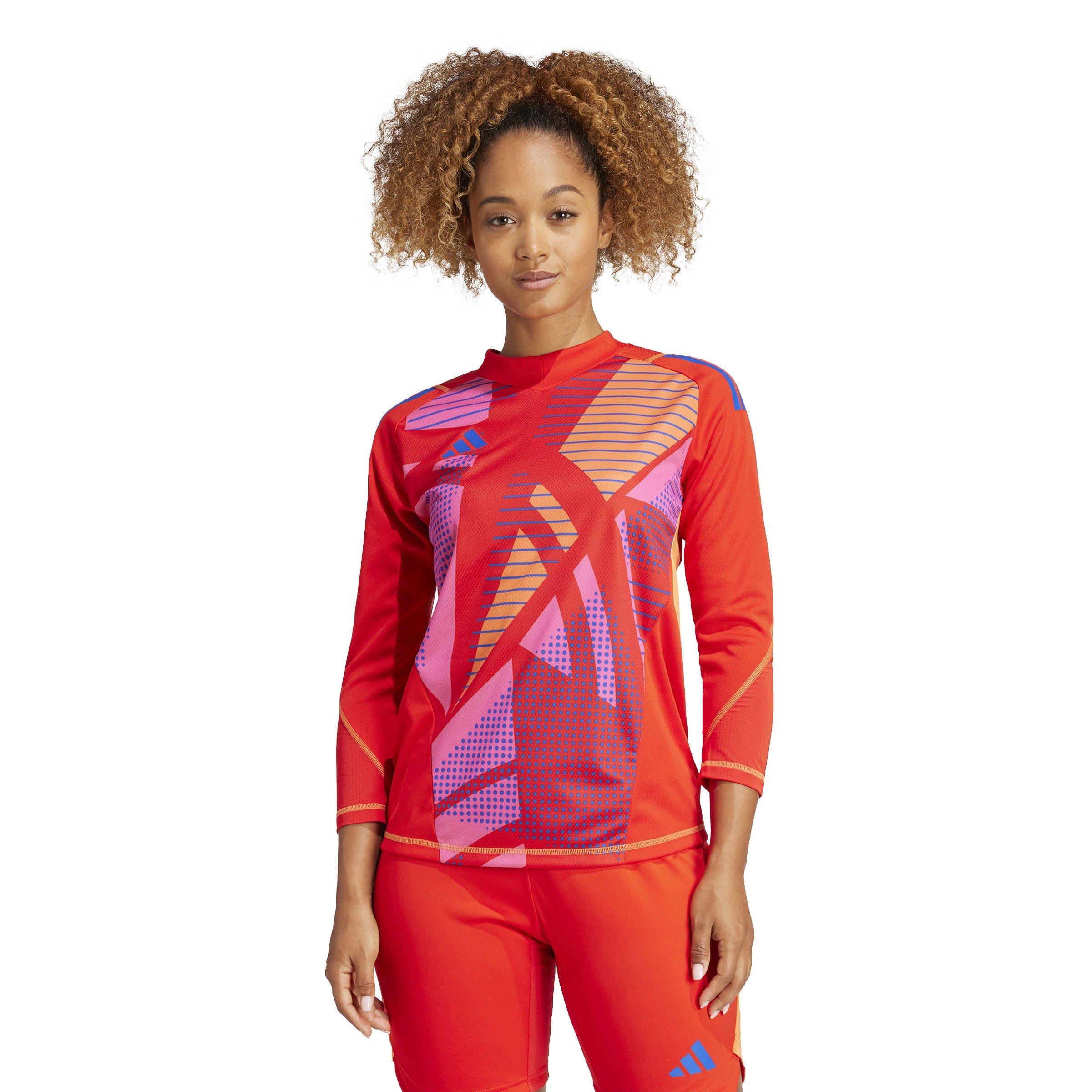 Rouge - adidas - 24 Pro Long Sleeve Goalkeeper Shirt Womens - 3