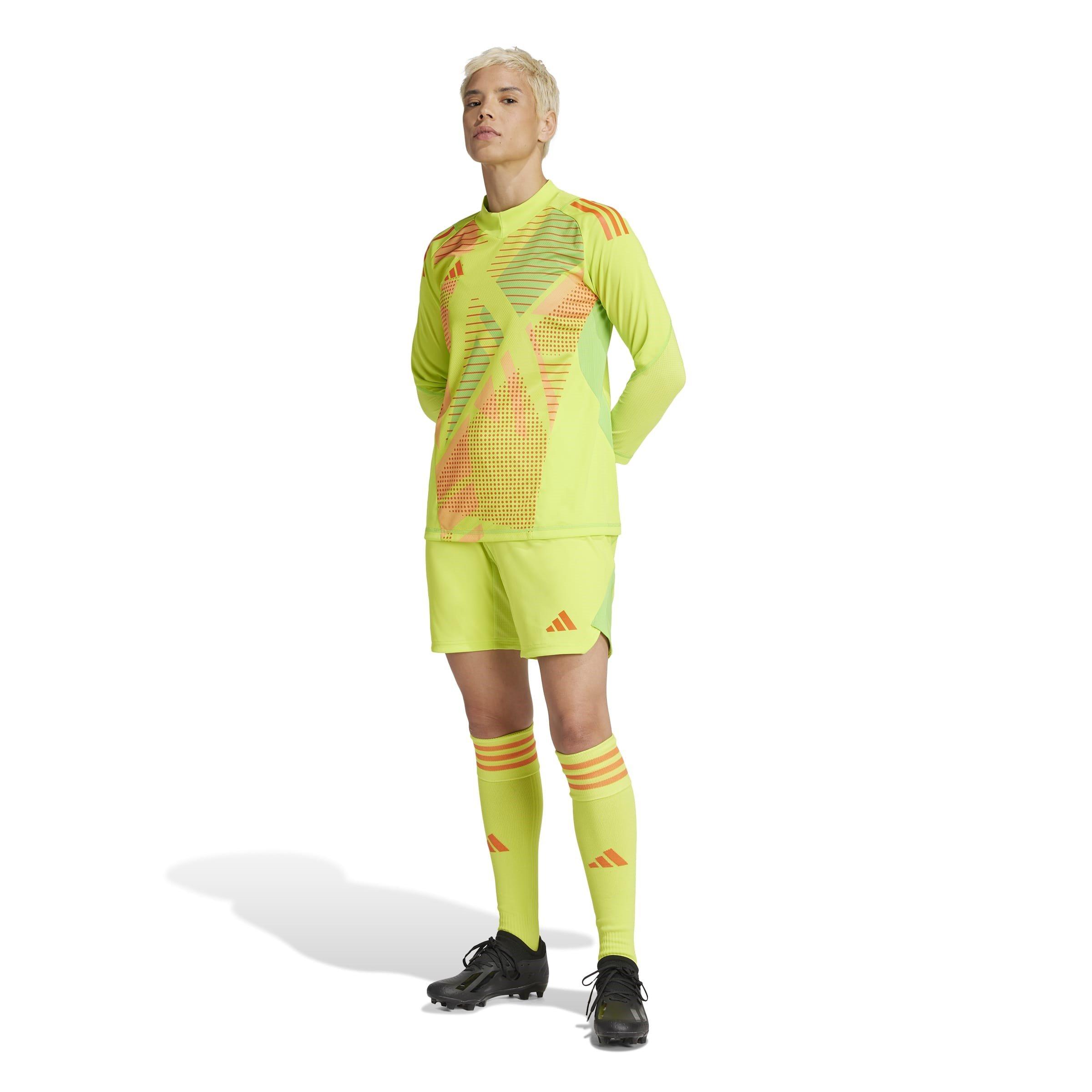 Amarelo Solar - adidas - 24 Pro Long Sleeve Goalkeeper Shirt Womens - 8
