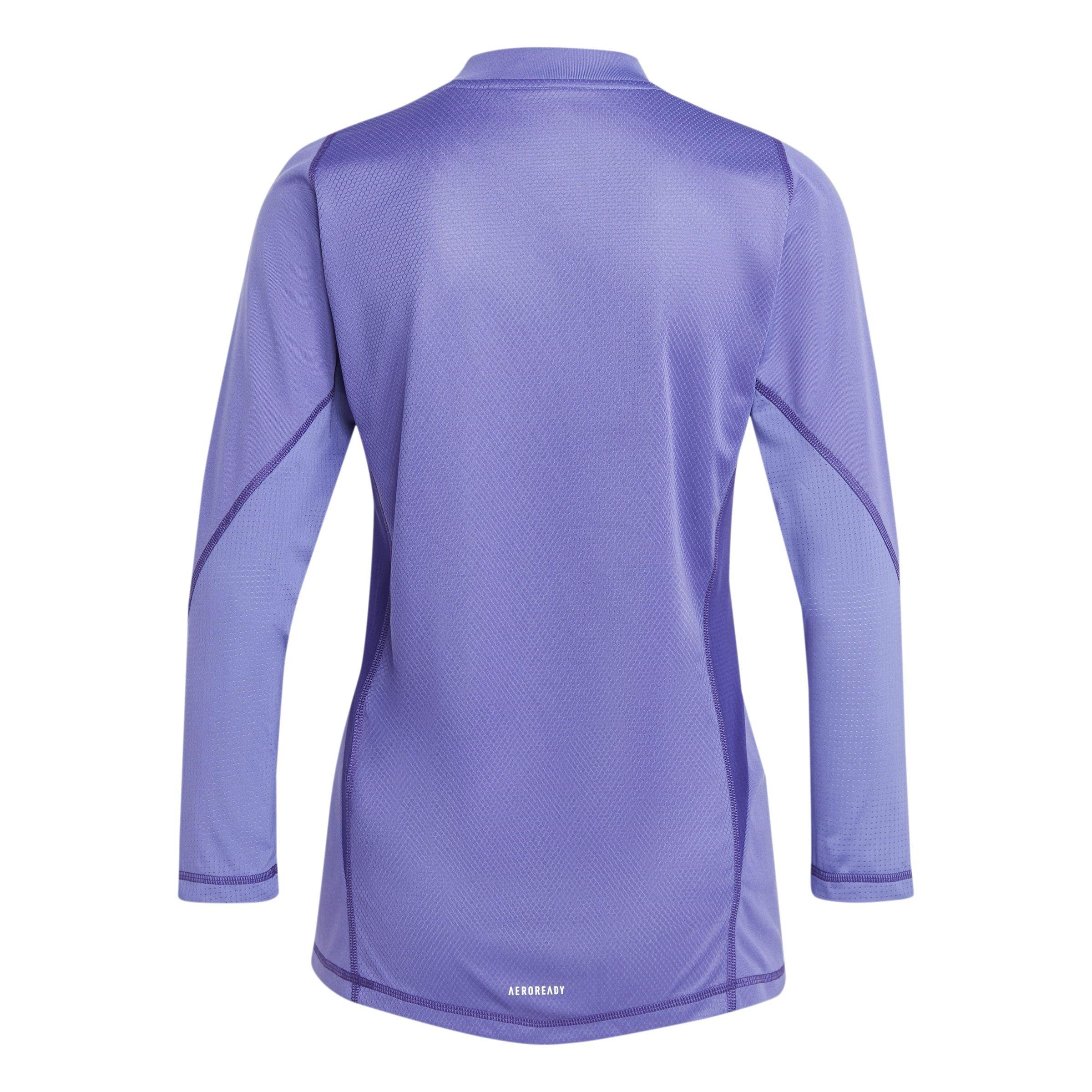 Purple - adidas - 24 Pro Long Sleeve Goalkeeper Shirt Womens - 2