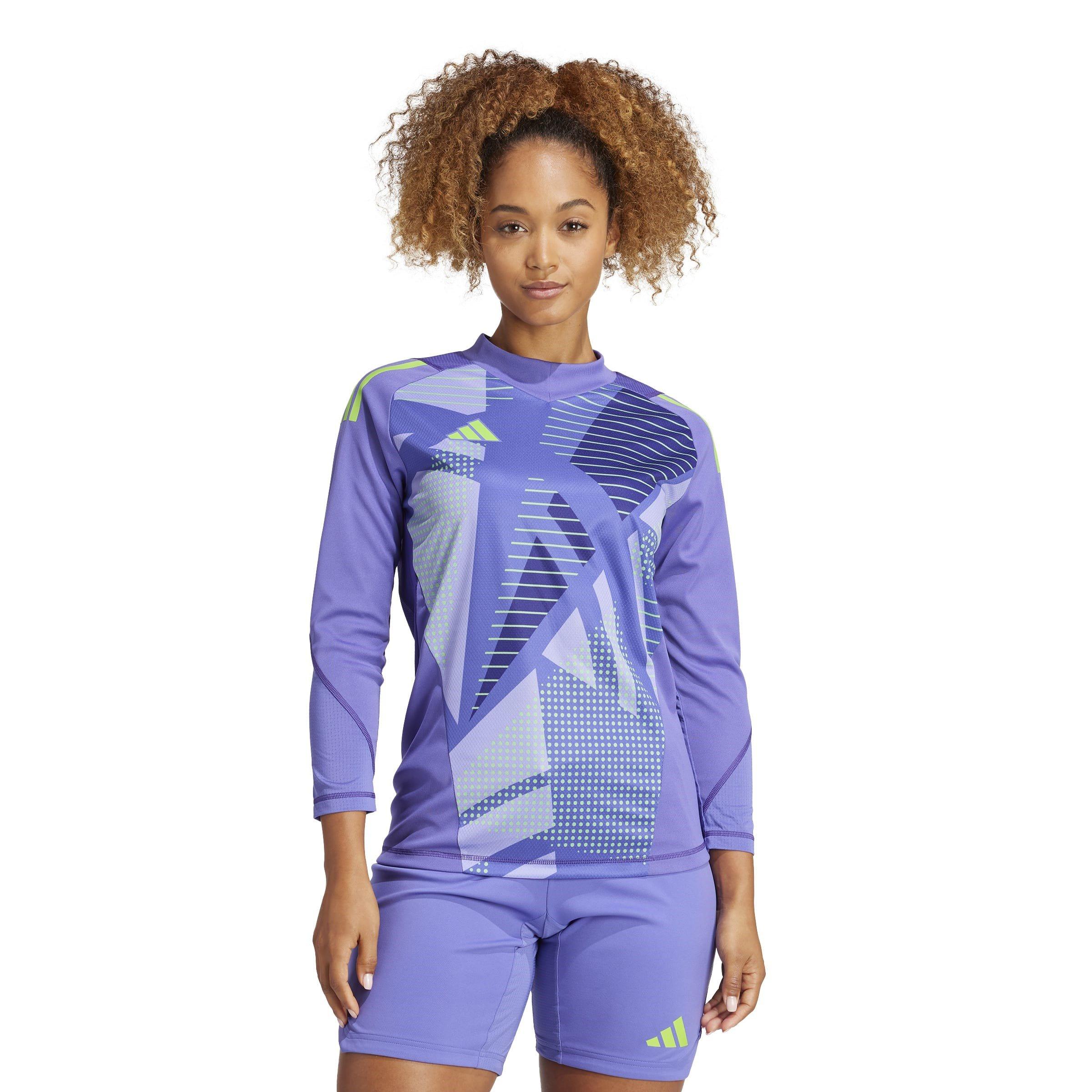 Purple - adidas - 24 Pro Long Sleeve Goalkeeper Shirt Womens - 3