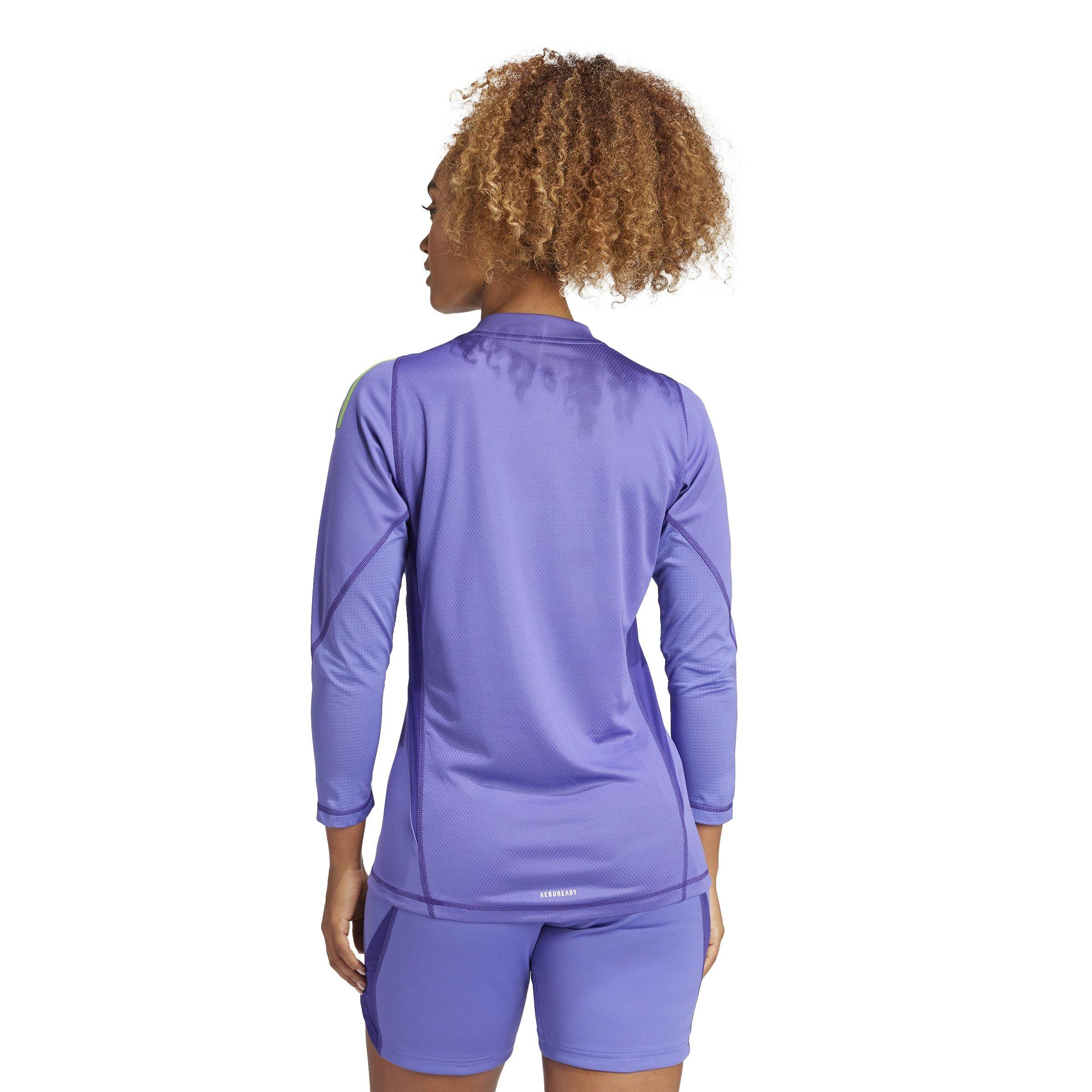 Purple - adidas - 24 Pro Long Sleeve Goalkeeper Shirt Womens - 4