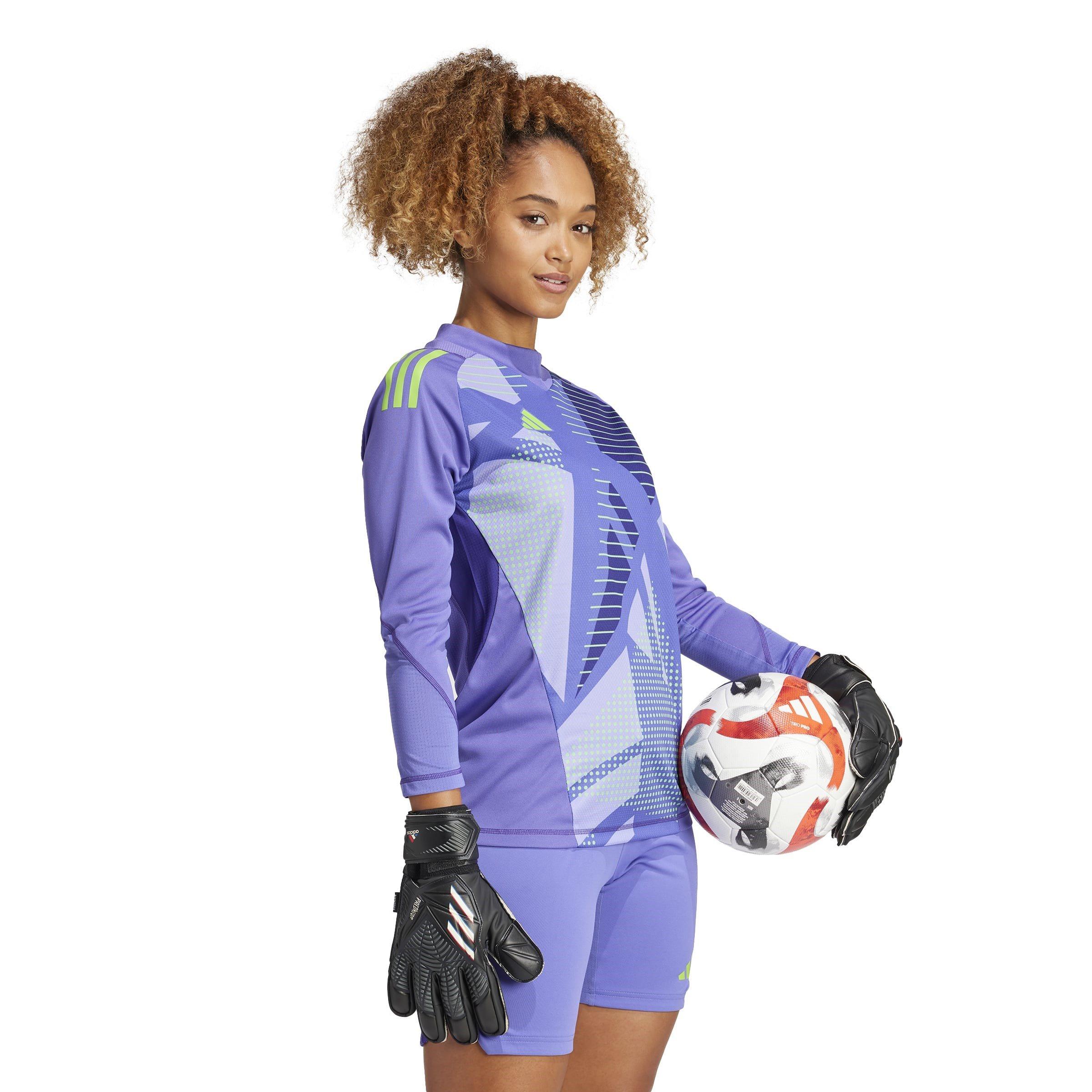 Purple - adidas - 24 Pro Long Sleeve Goalkeeper Shirt Womens - 5