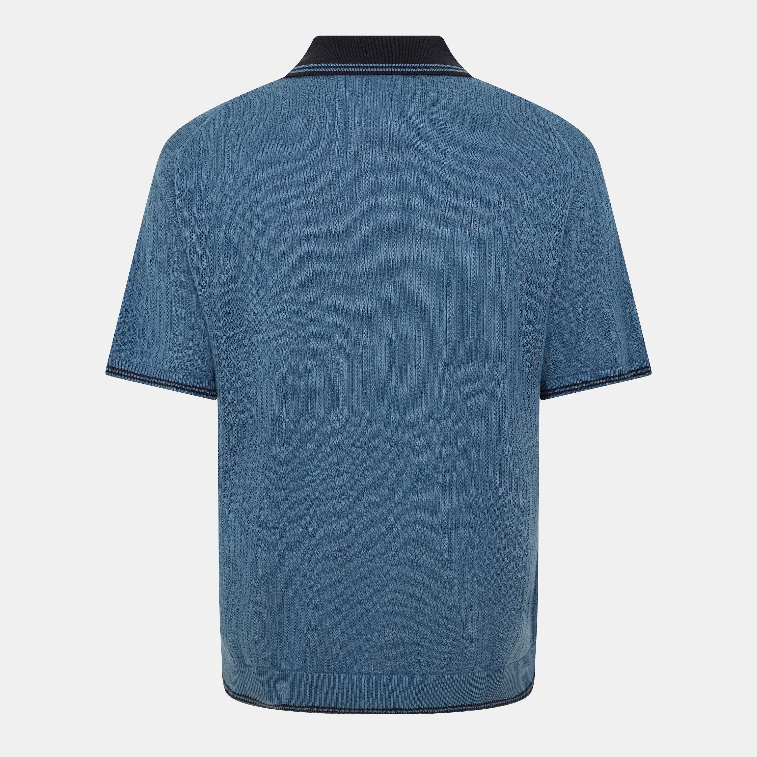 Blue 44 - PS Paul Smith - Men's Knitted Crew Neck Jumper - 2