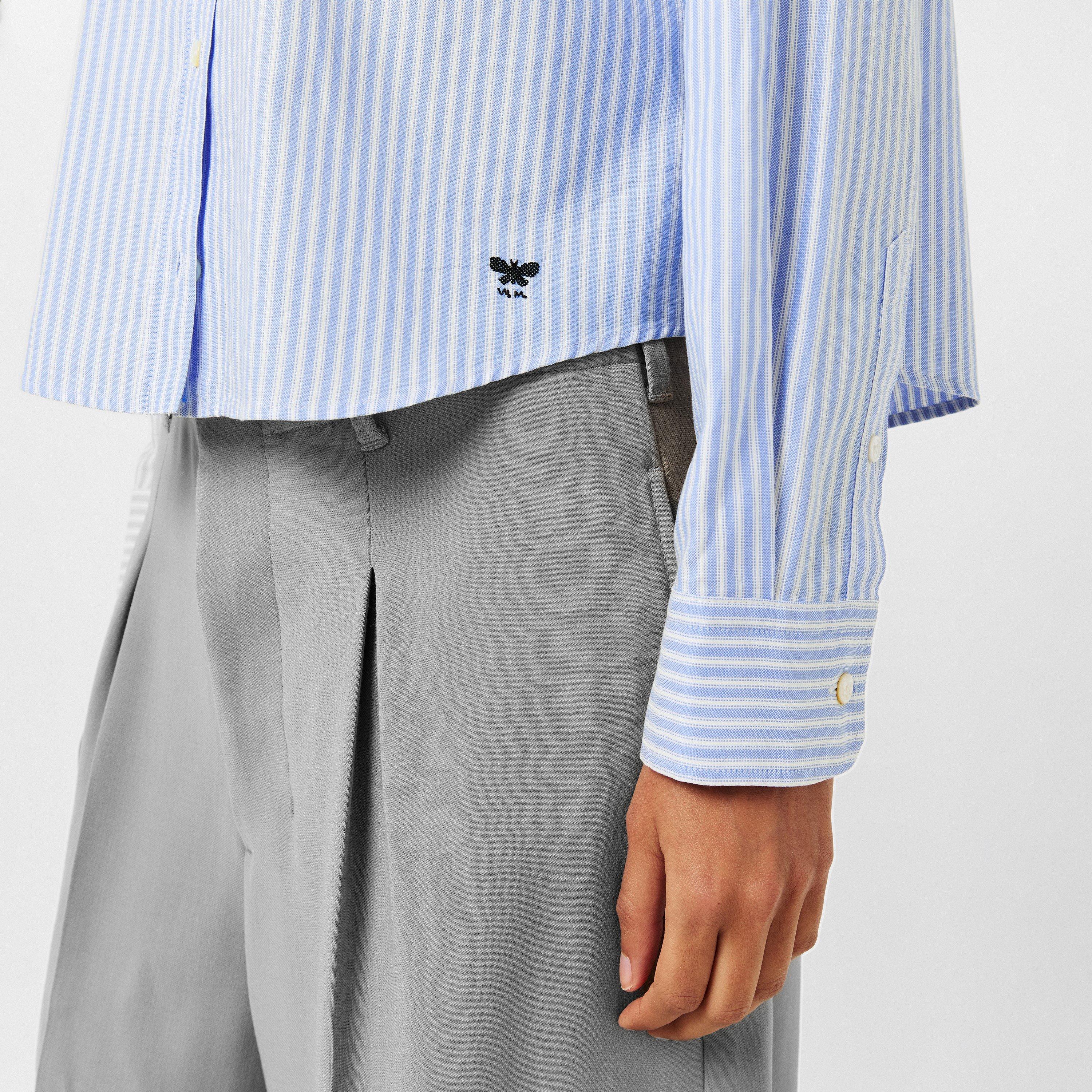 Azzurro - Weekend Max Mara - Women's Long-Sleeve Oxford Shirt - 5