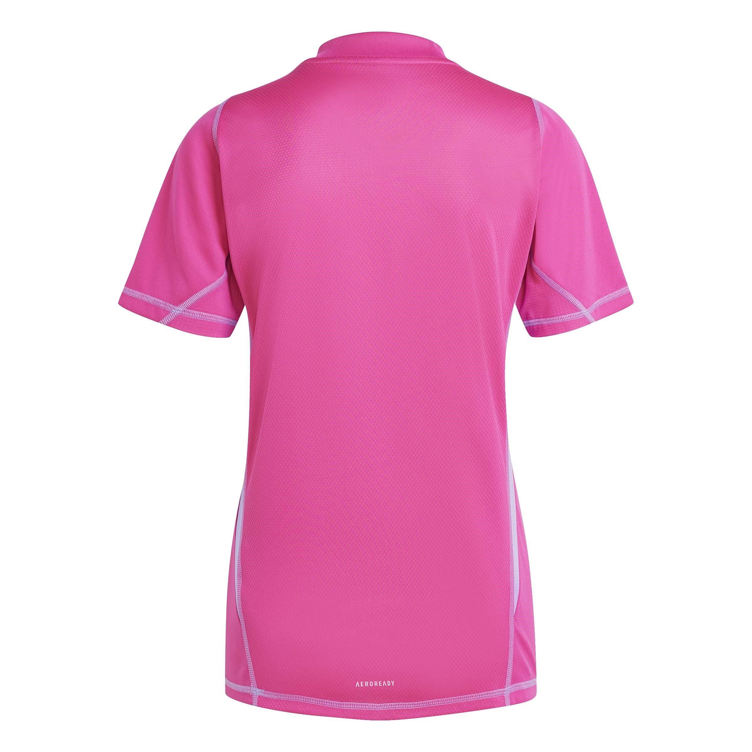 Real Magenta - adidas - Tiro 24 Pro Short Sleeve Goalkeeper Jersey - 2