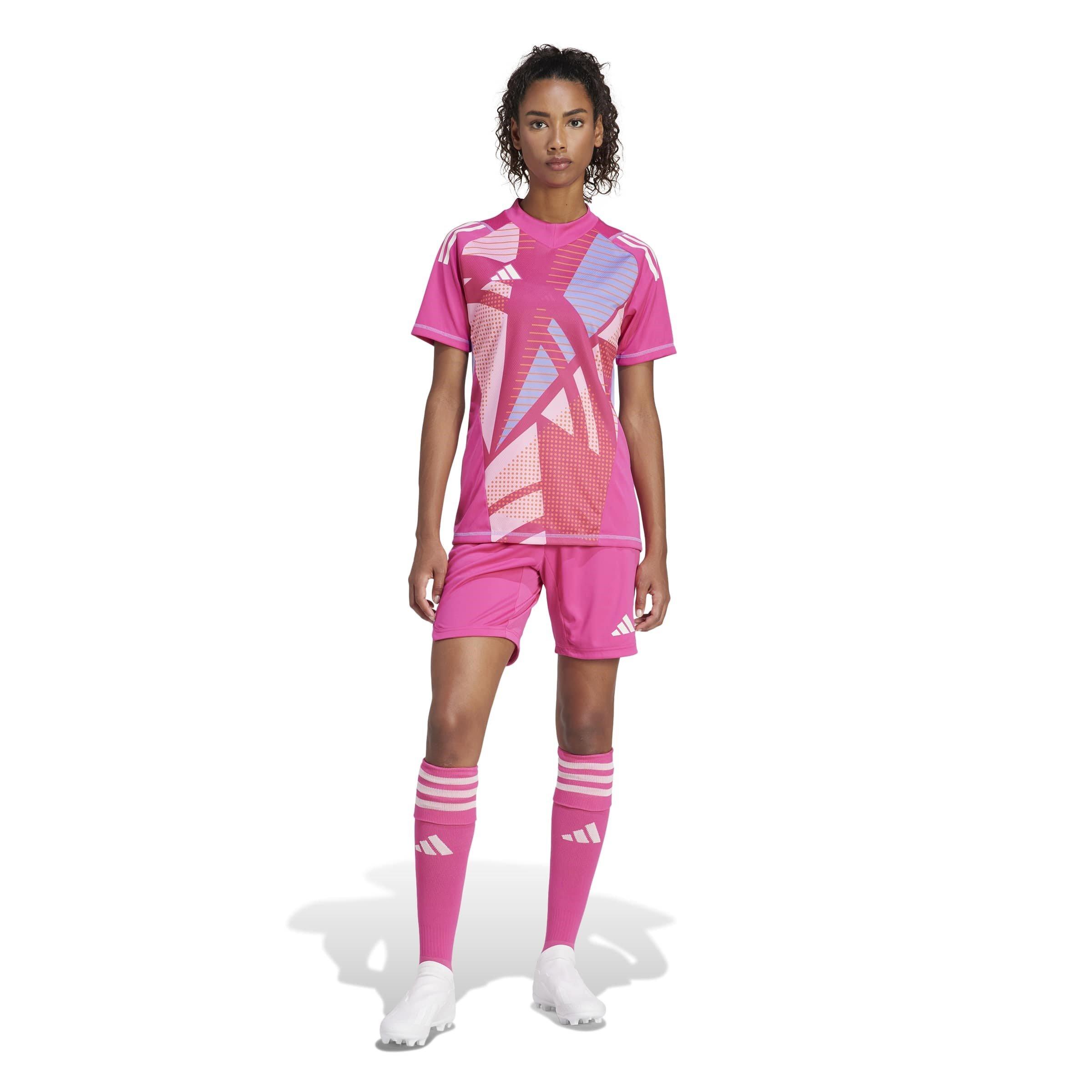Real Magenta - adidas - Tiro 24 Pro Short Sleeve Goalkeeper Jersey - 7