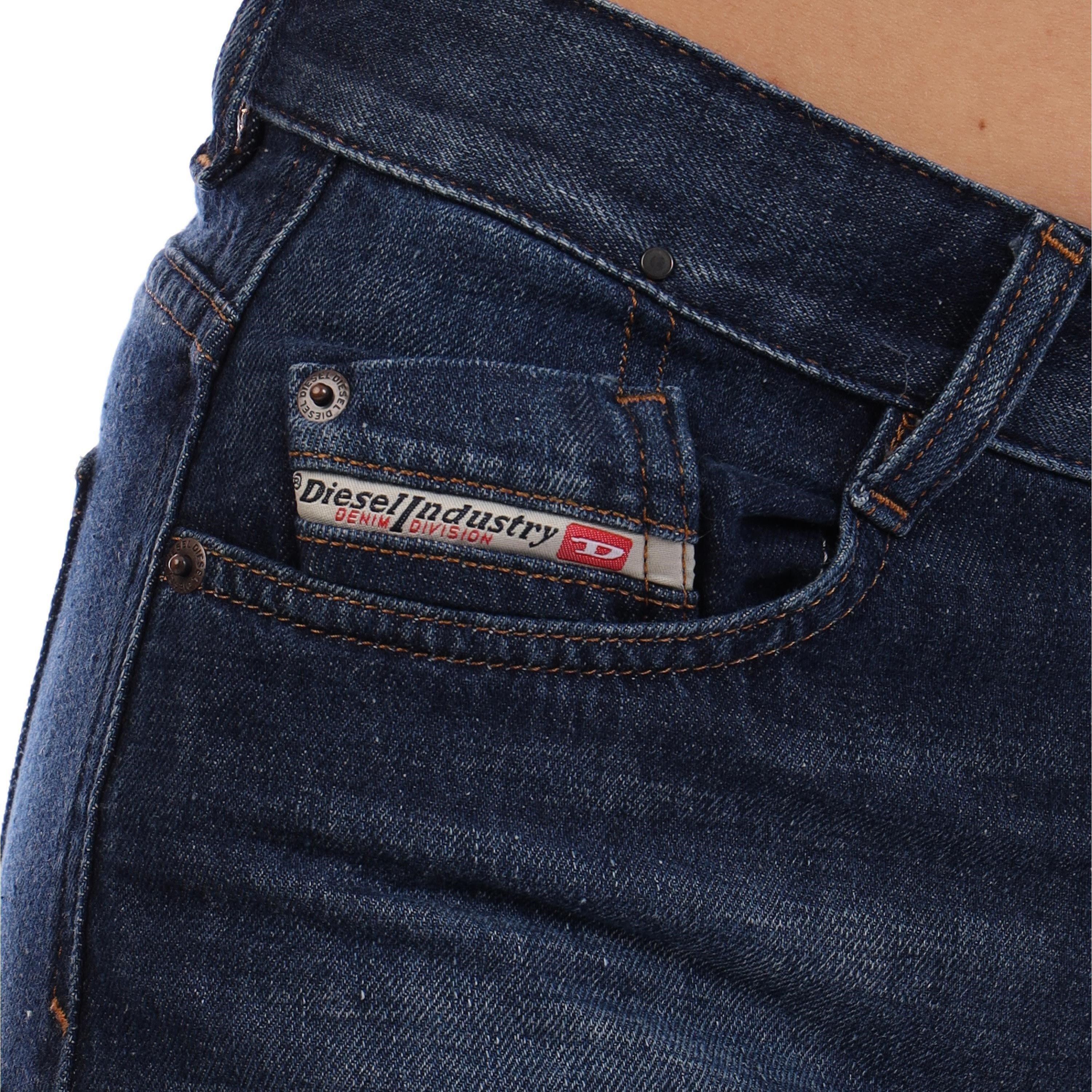 Blue Denim - Diesel - Women's Denim Shorts - 5