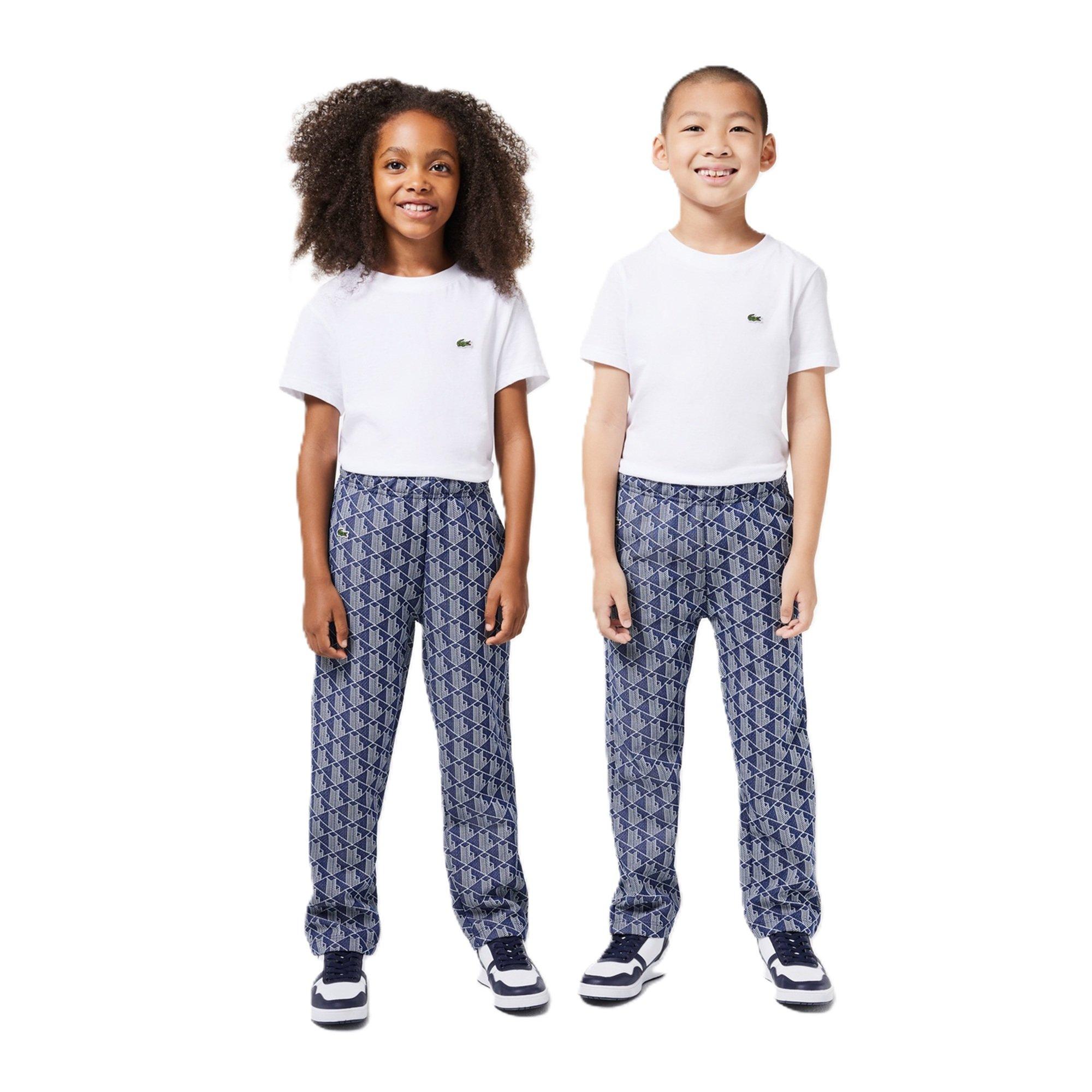 Methylene/Flour - Lacoste - Kids' Paris Monogram Open Hem Joggers - 3