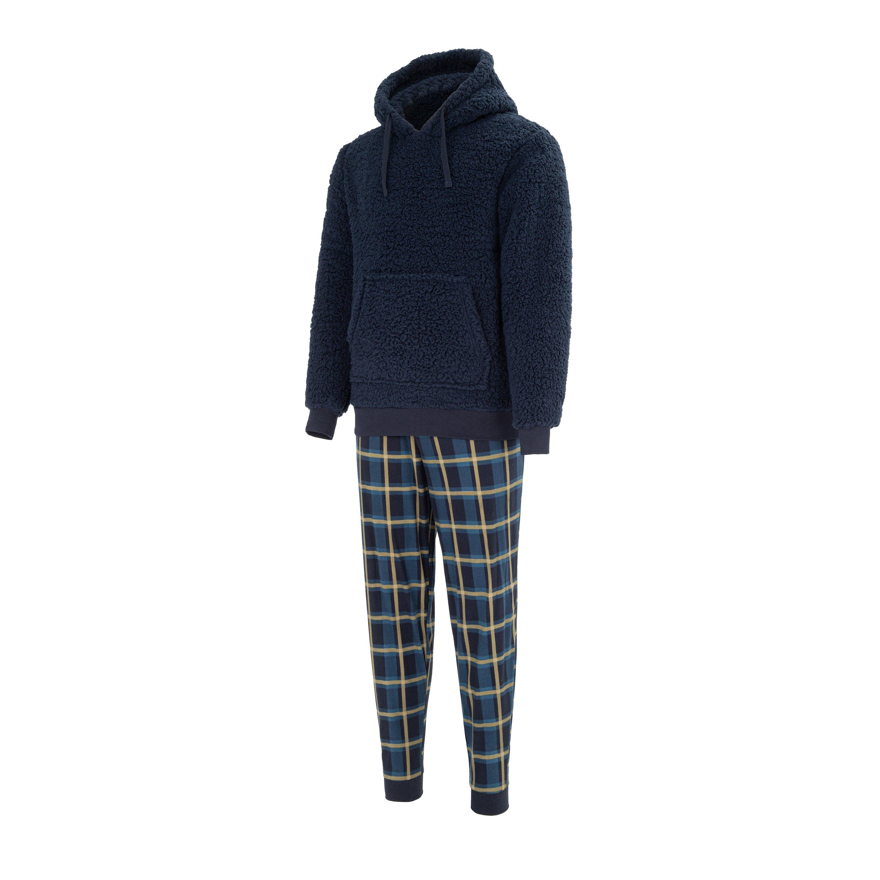 Marine - Linea - Sherpa Hoody Pyjama Set Men - 3