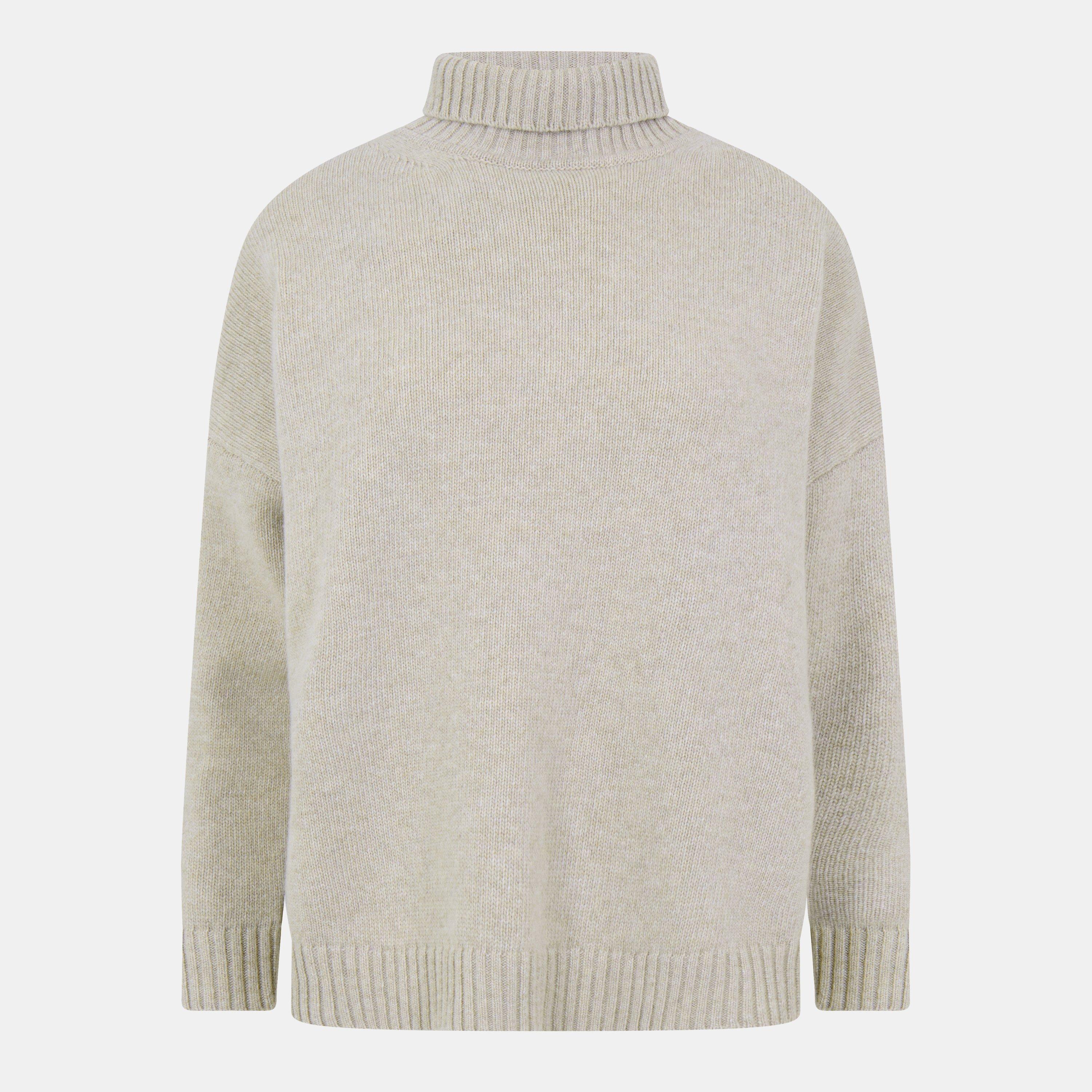 Sand - Weekend Max Mara - Women's Crew Neck Jumper - 1