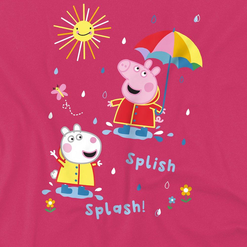Fuchsia - Peppa Pig - Rainy Day T-Shirt - 2