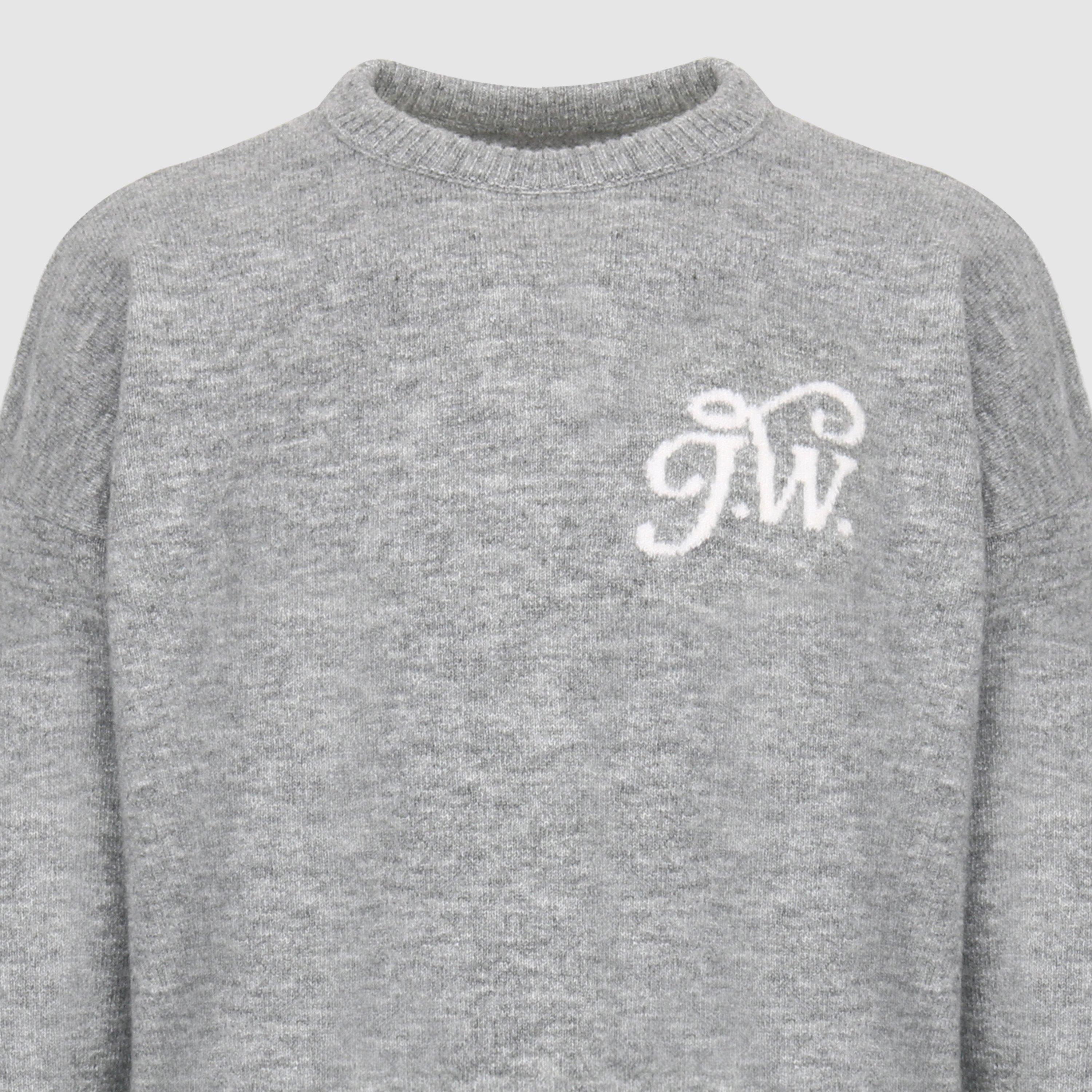 Grey Marl - Jack Wills - Initial Jumper Sn54 - 3