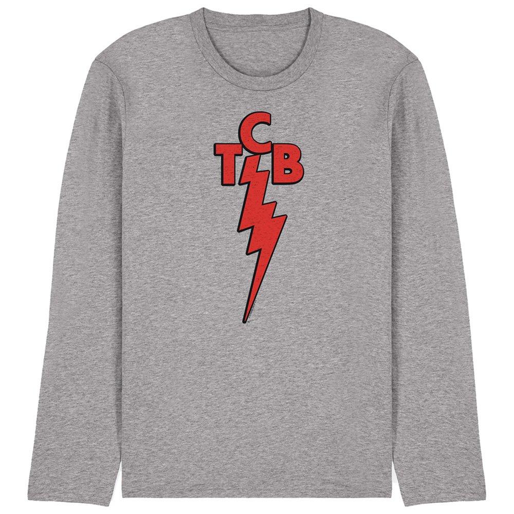 Light Grey - Elvis Presley - Elvis Presley Tcb Long Sleeve T-Shirt Athletic He - 1