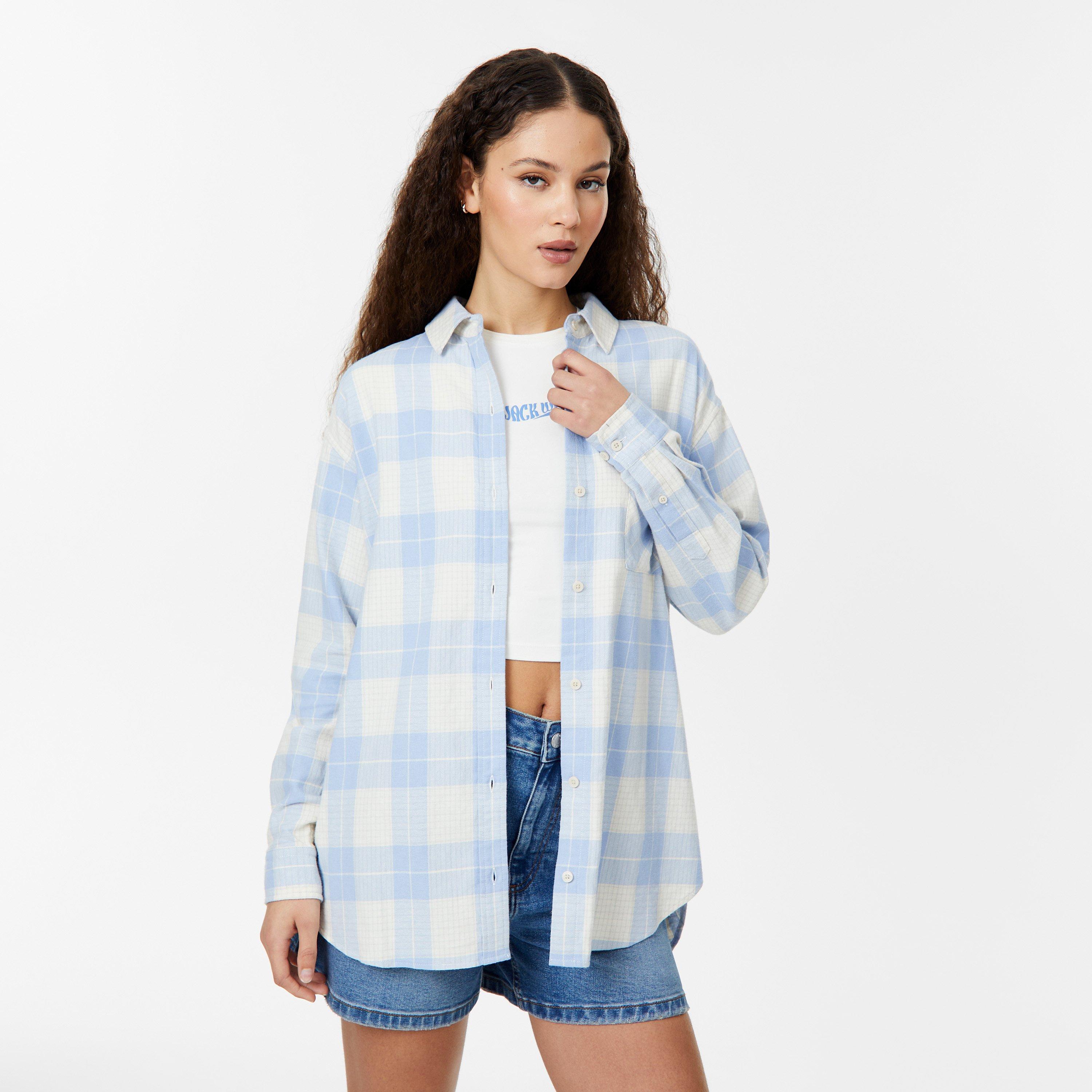 Jack Wills | Check Flannel Shirt | Patterned Shirt - Long