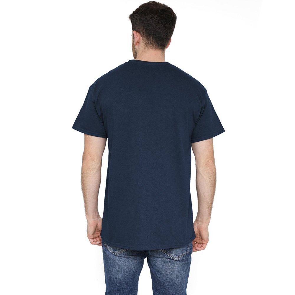 Navy - Elvis Presley - Elvis Blue Ugly Christmas Fair Isle T-Shirt Navy - 3