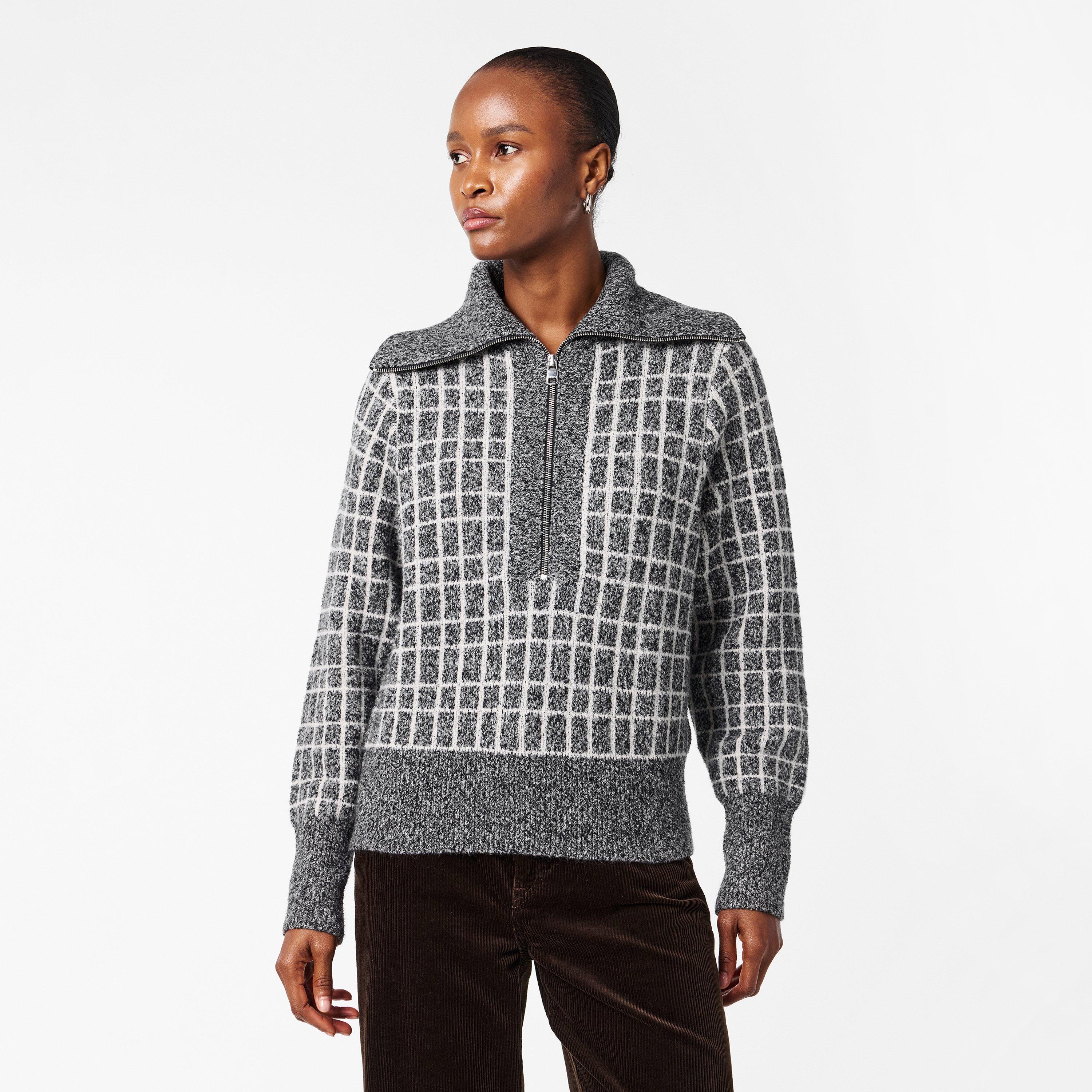 charcoal marl - Varley - Womens Furley Half-Zip Jumper - 3