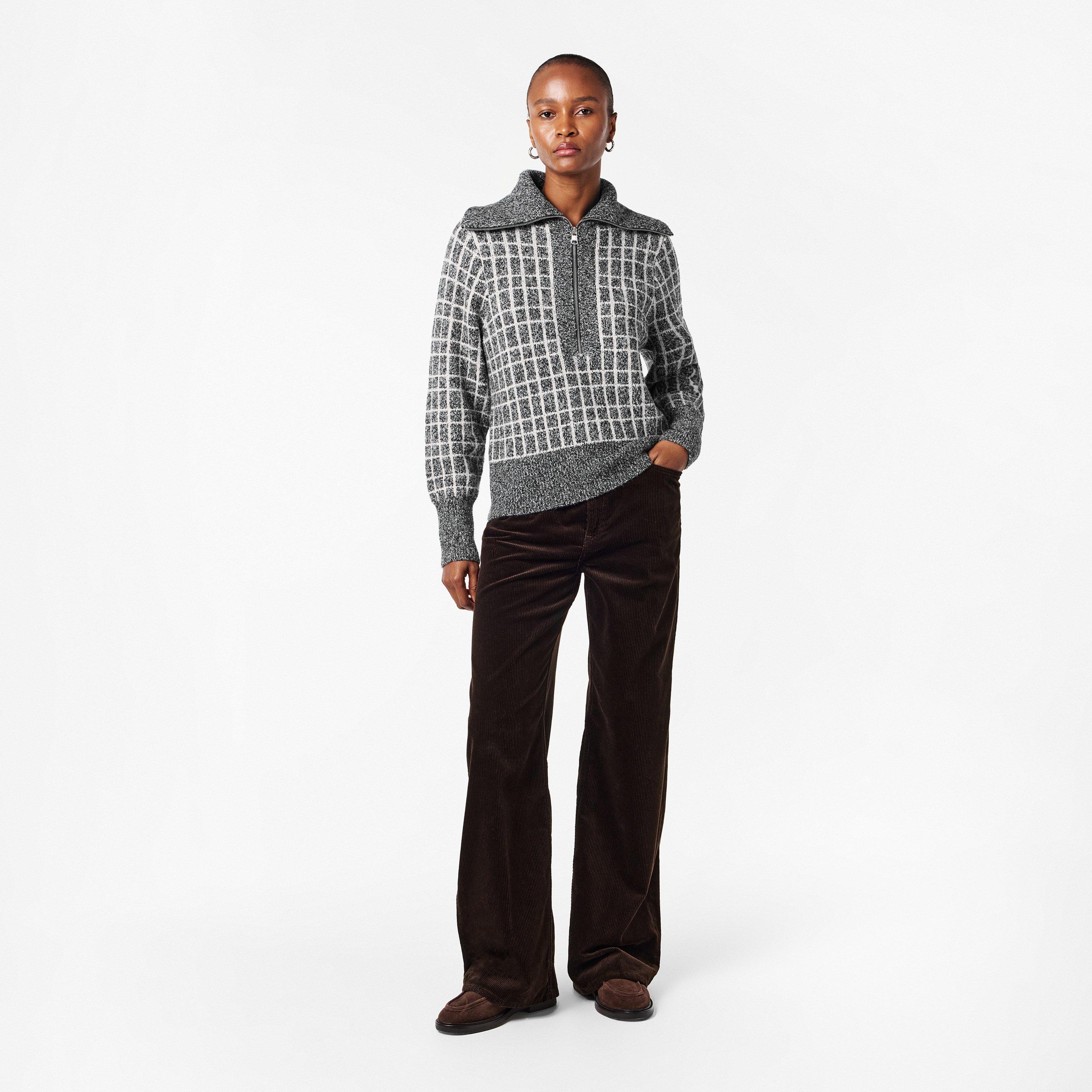 charcoal marl - Varley - Womens Furley Half-Zip Jumper - 6