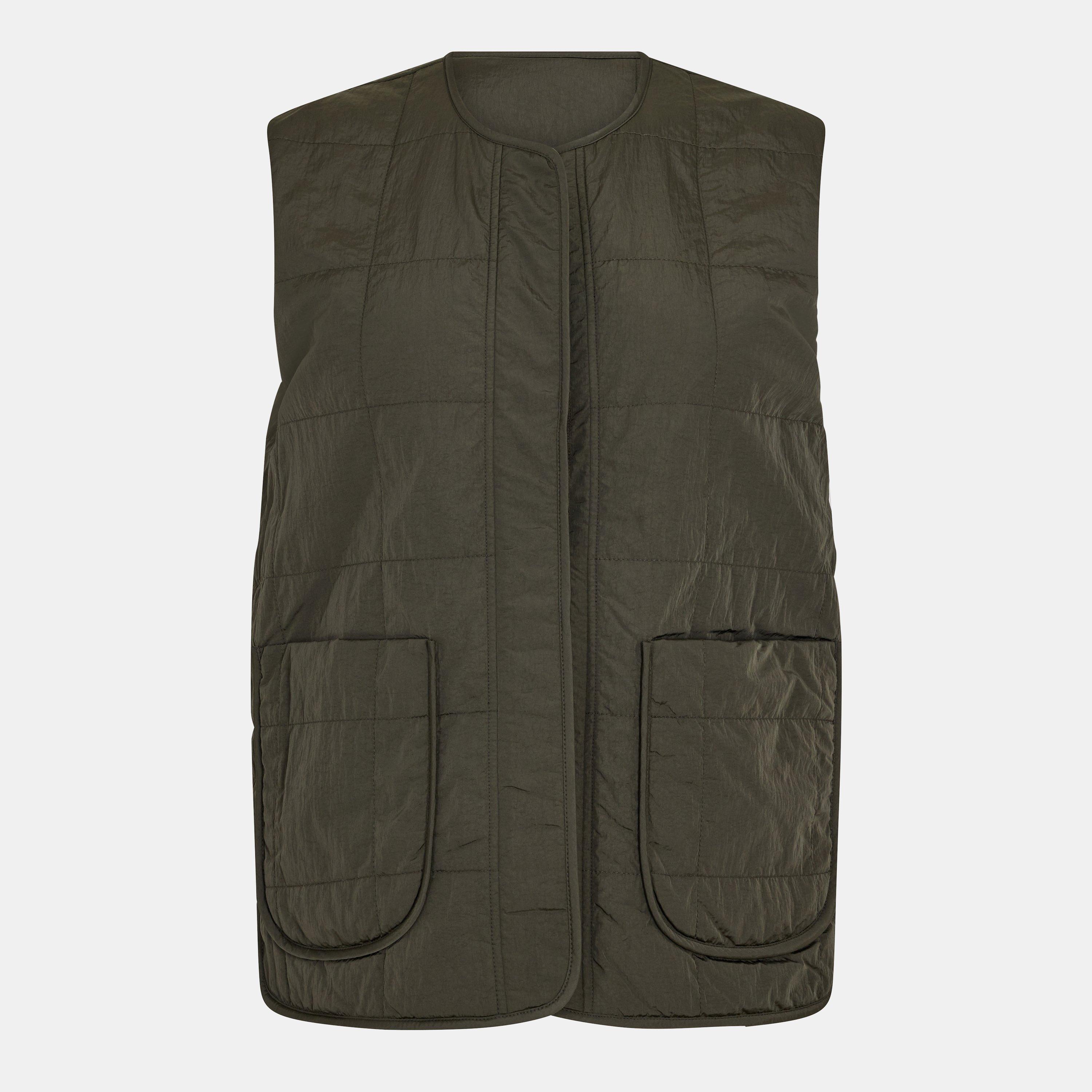 Sand Forest - Varley - Womens Audrea Reversible Gilet - 8