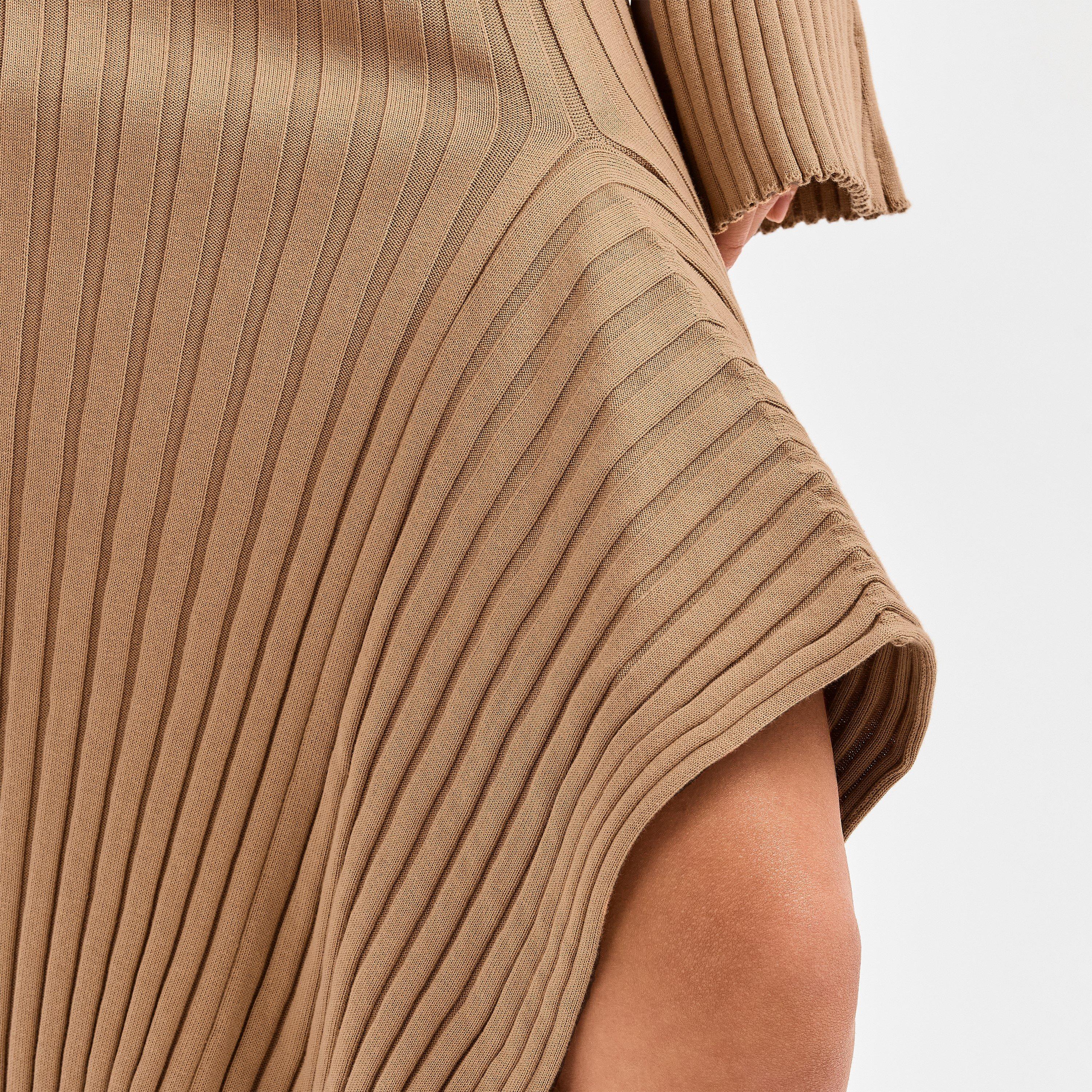 Caramel - Stella McCartney - Stella Ribbed Skrt Ld62 - 5