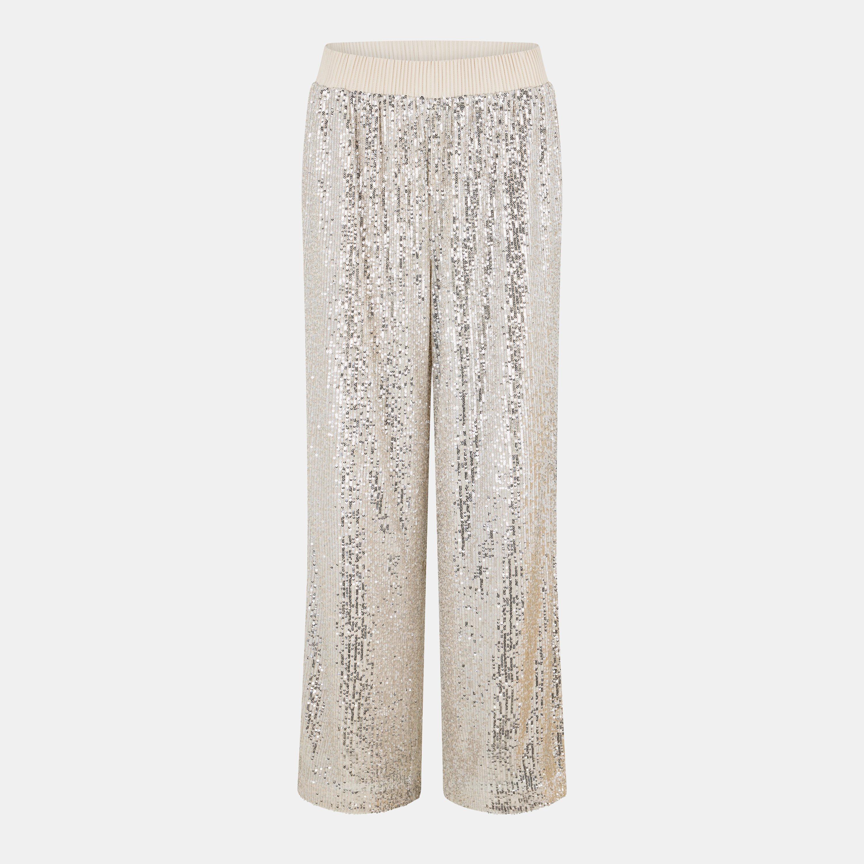 Open Beige 280 - Boss - Women's Tilloi Palazzo Trousers - 1