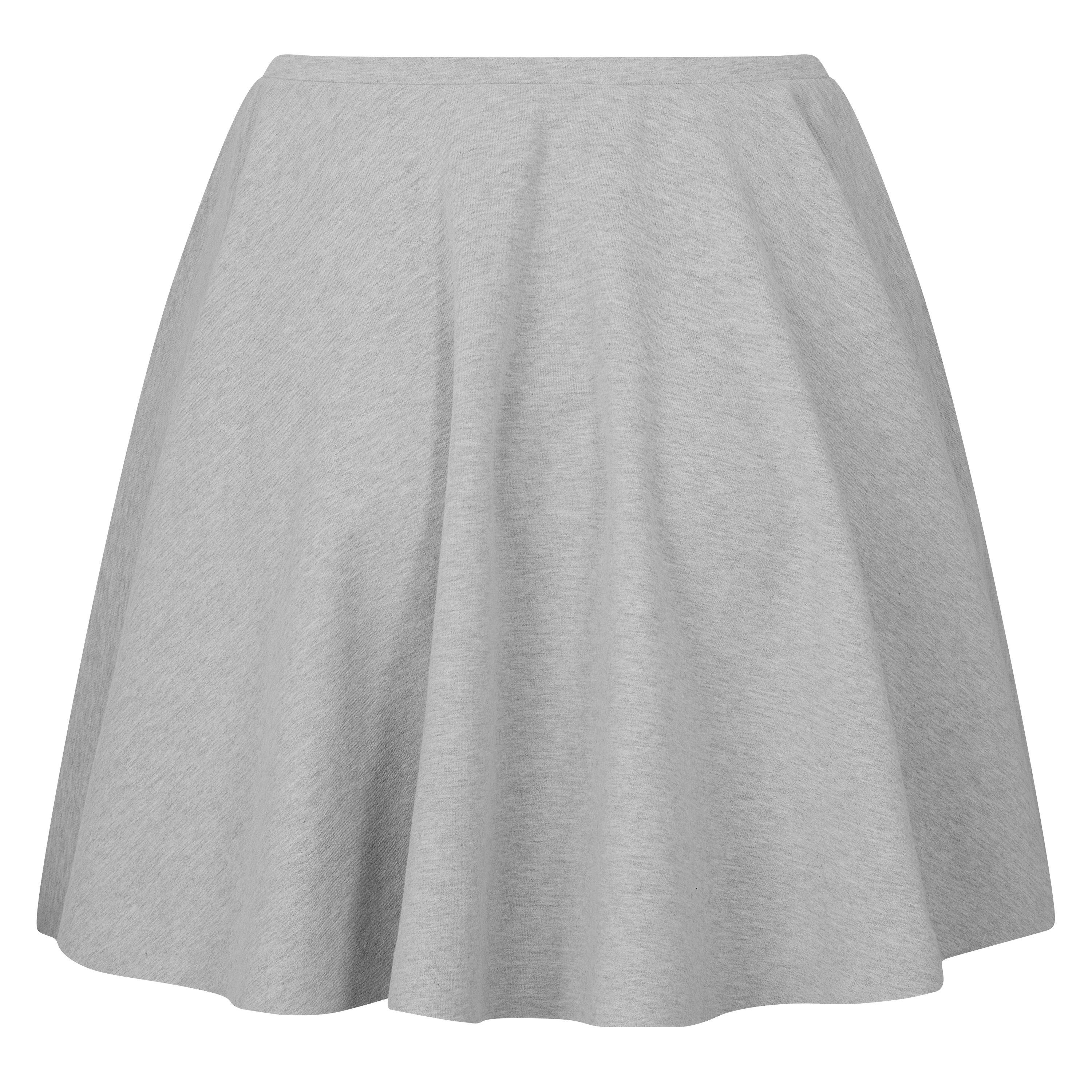 Grey - Norma Kamali - Women's Flared Mini Skirt - 2