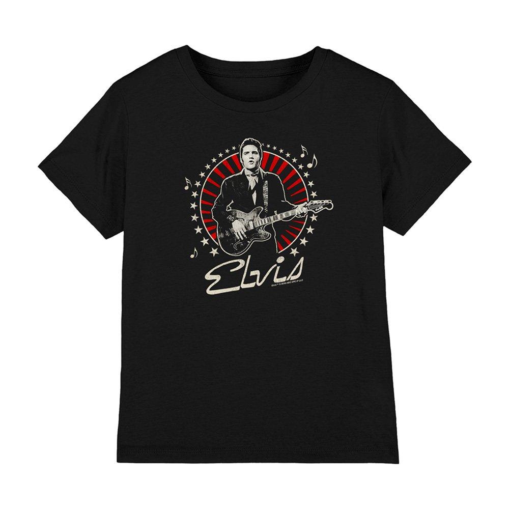 Elvis Presley Elvis Presley Stars Kids T-Shirt Black
