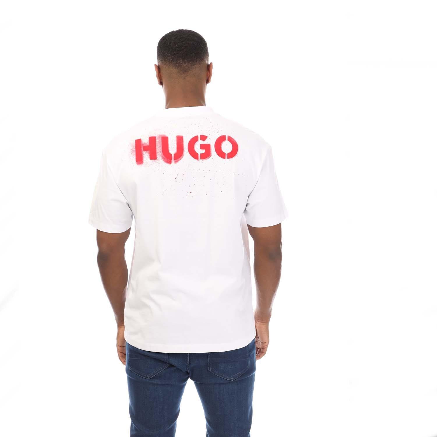 White - Hugo - Mexico Graphic T-Shirt - 2