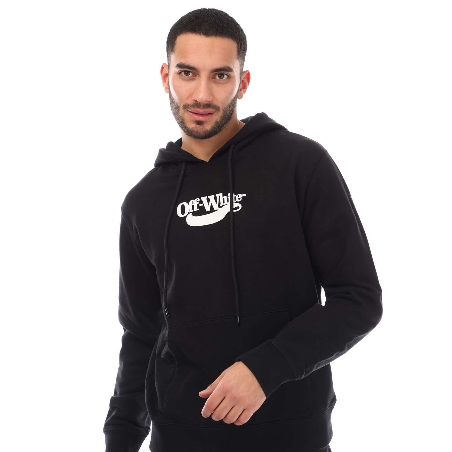 Black-White - Off White - Thick Monster Slim Hoodie - 2