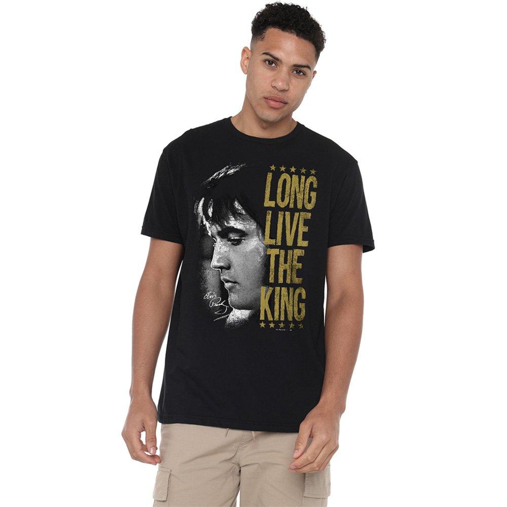 Black - Elvis Presley - Long Live The King T-Shirt Black - 1