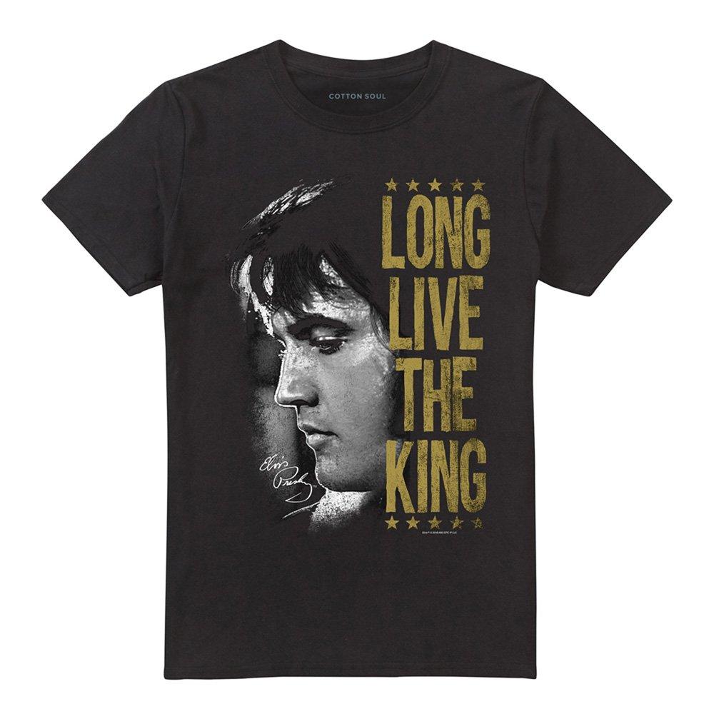 Black - Elvis Presley - Long Live The King T-Shirt Black - 4